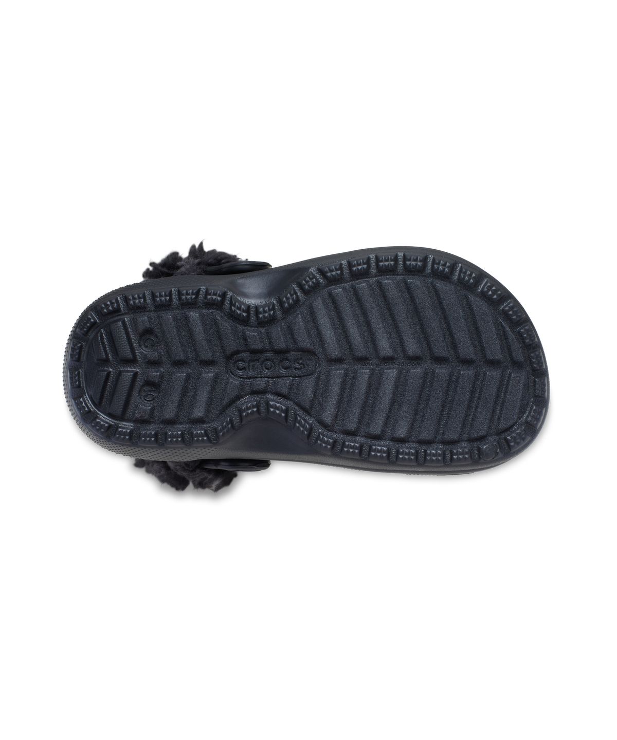 크록스키즈(CROCS KIDS) 클래식 플리스 라인드 클로그(플리스 스트랩) 토들러 - 블랙