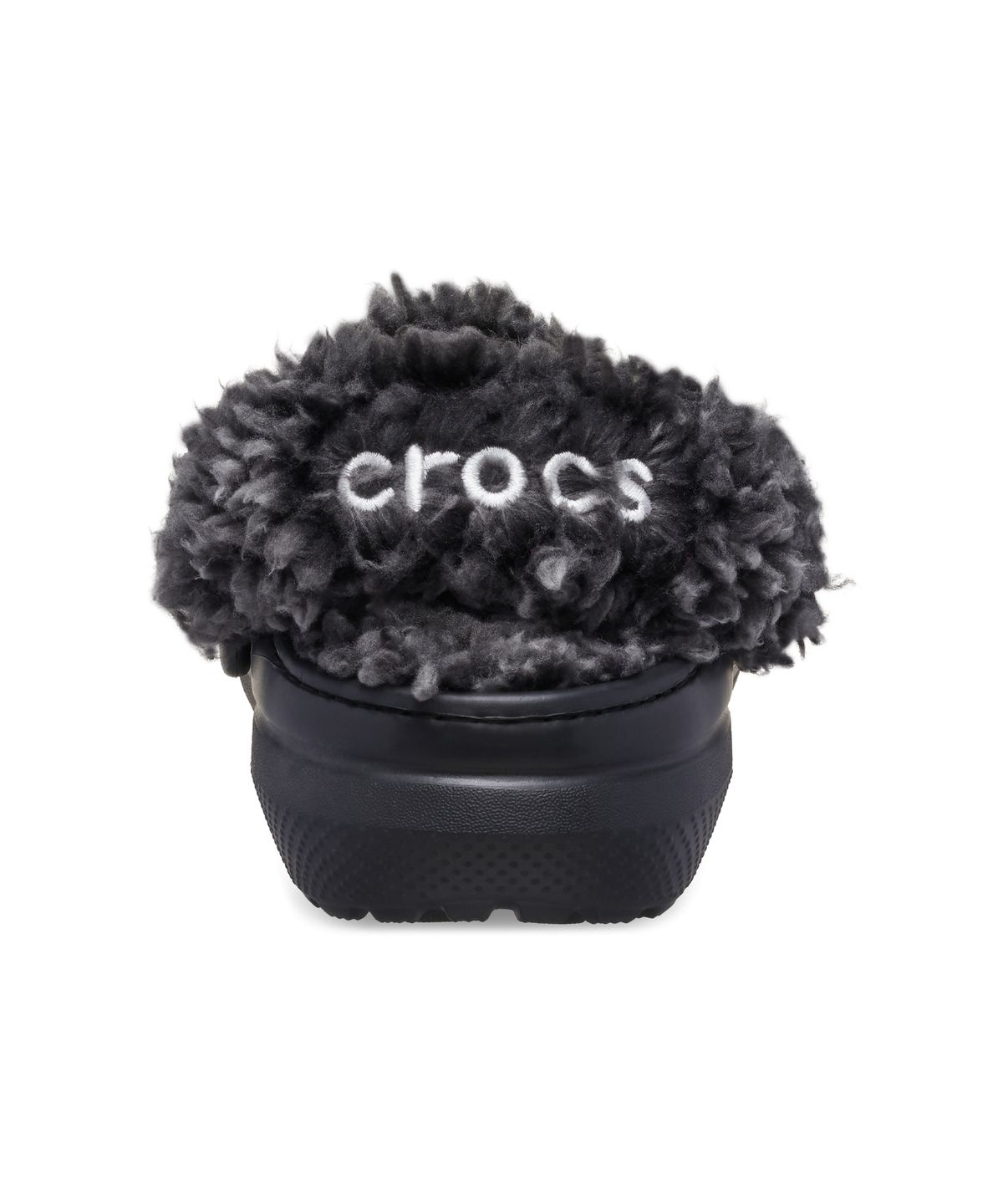 크록스키즈(CROCS KIDS) 클래식 플리스 라인드 클로그(플리스 스트랩) 토들러 - 블랙
