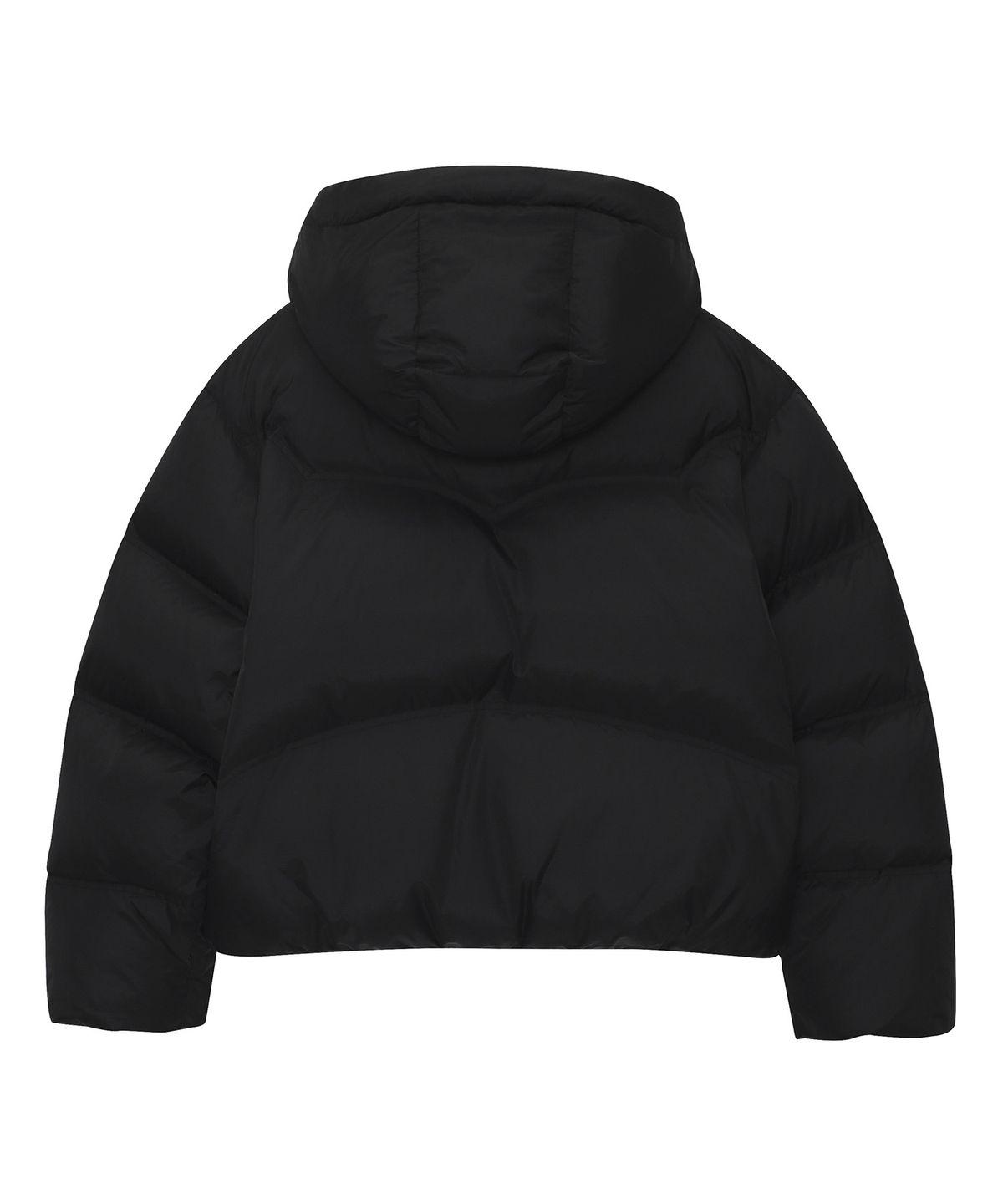 슈퍼드라이(SUPERDRY) W 후드 다운 푸퍼 블랙