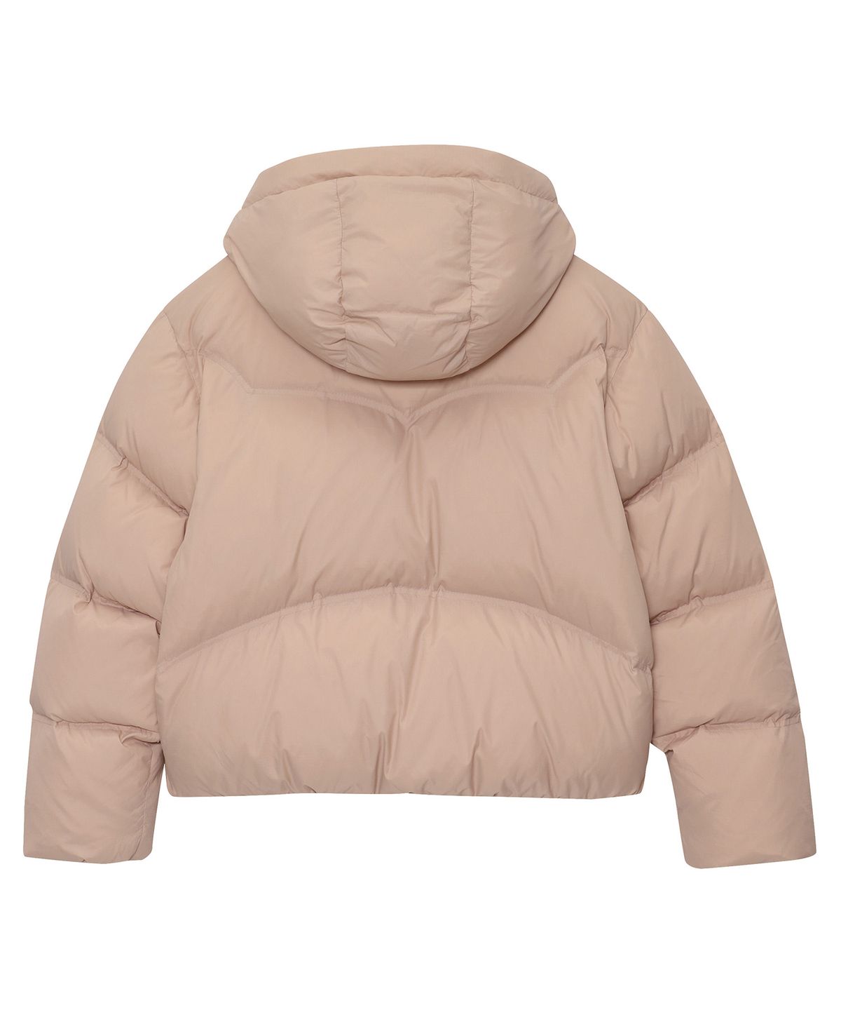슈퍼드라이(SUPERDRY) W 후드 다운 푸퍼 핑크