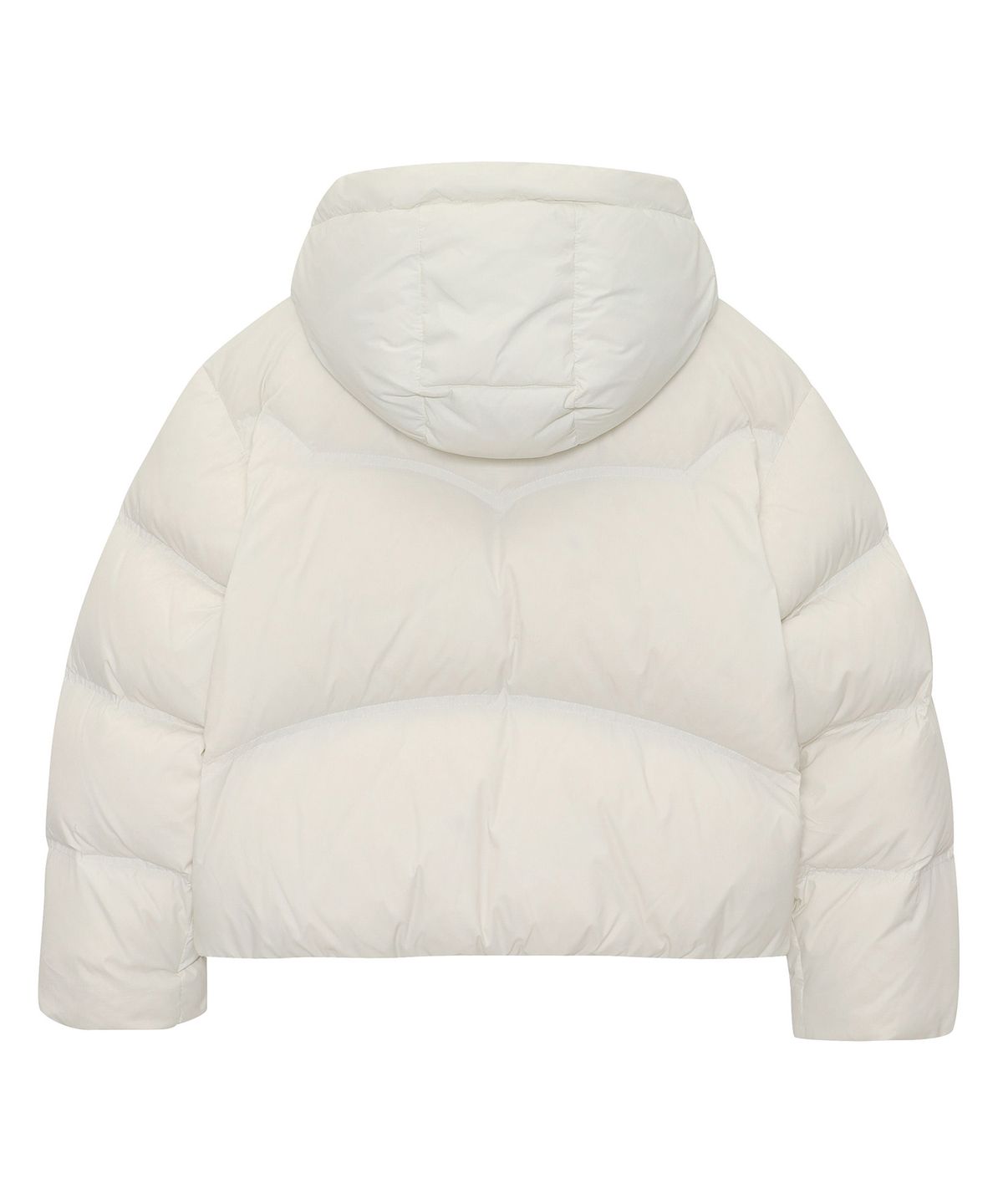 슈퍼드라이(SUPERDRY) W 후드 다운 푸퍼 아이보리