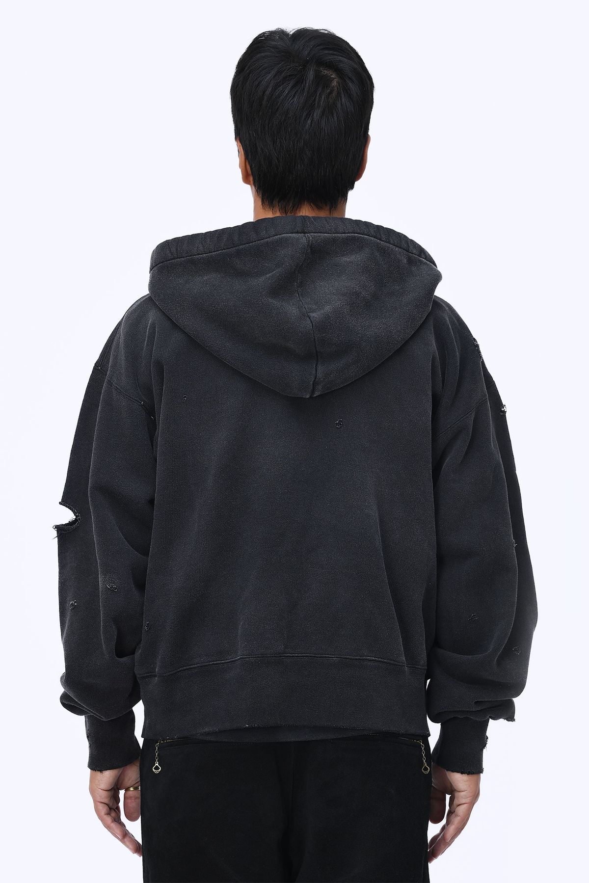 더 긱스(THE GEEKS) Dystopia after hoodie - Black