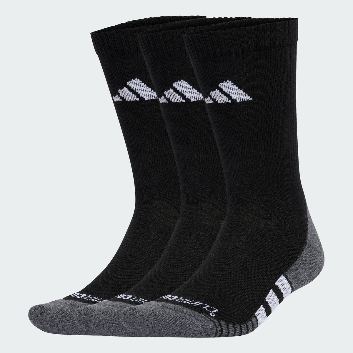 아디다스(ADIDAS) 퍼포먼스 클라이마쿨 쿠션드 크루 삭스 3P JC6411