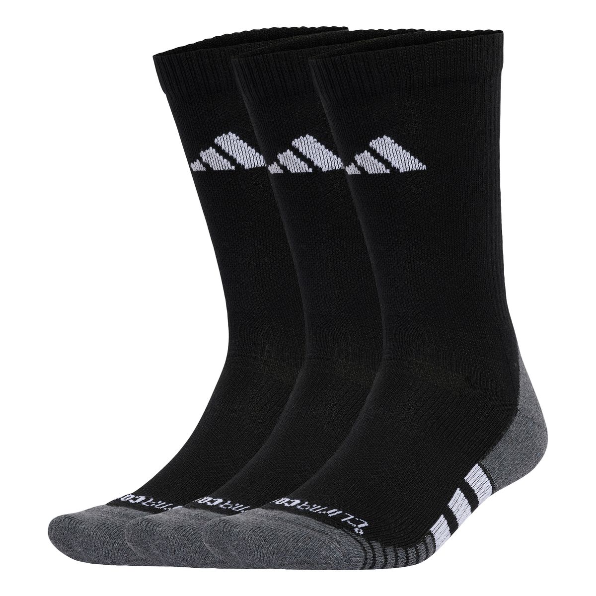 아디다스(ADIDAS) 퍼포먼스 클라이마쿨 쿠션드 크루 삭스 3P JC6411