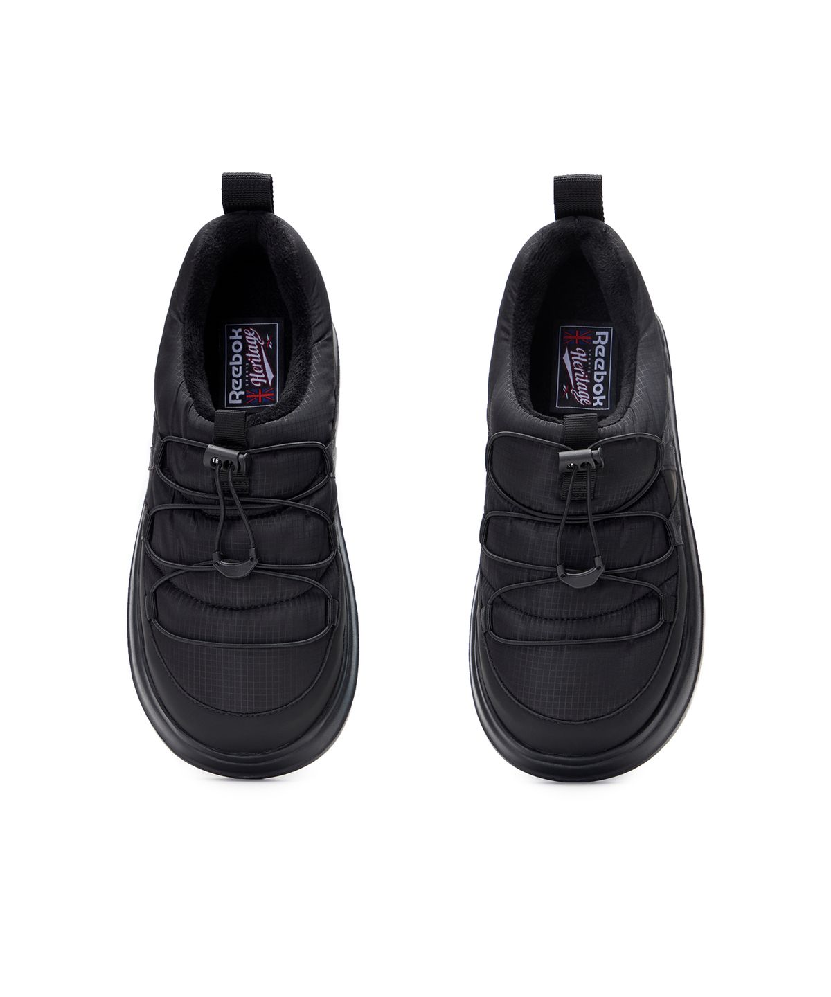 리복(REEBOK) 하이페리엄 패딩 슬립온 (W) - 블랙