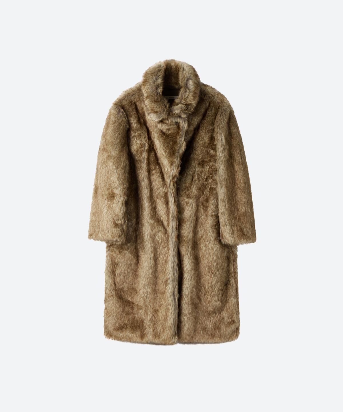 문선(MOONSUN) MJ Carrie Fur Coat / Brown