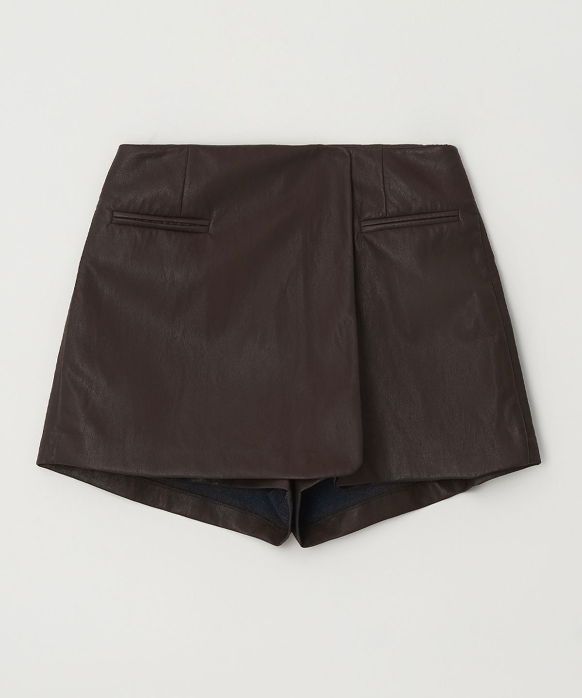 알엠알엔(RMRN) LEATHER MINI SKIRT PANTS