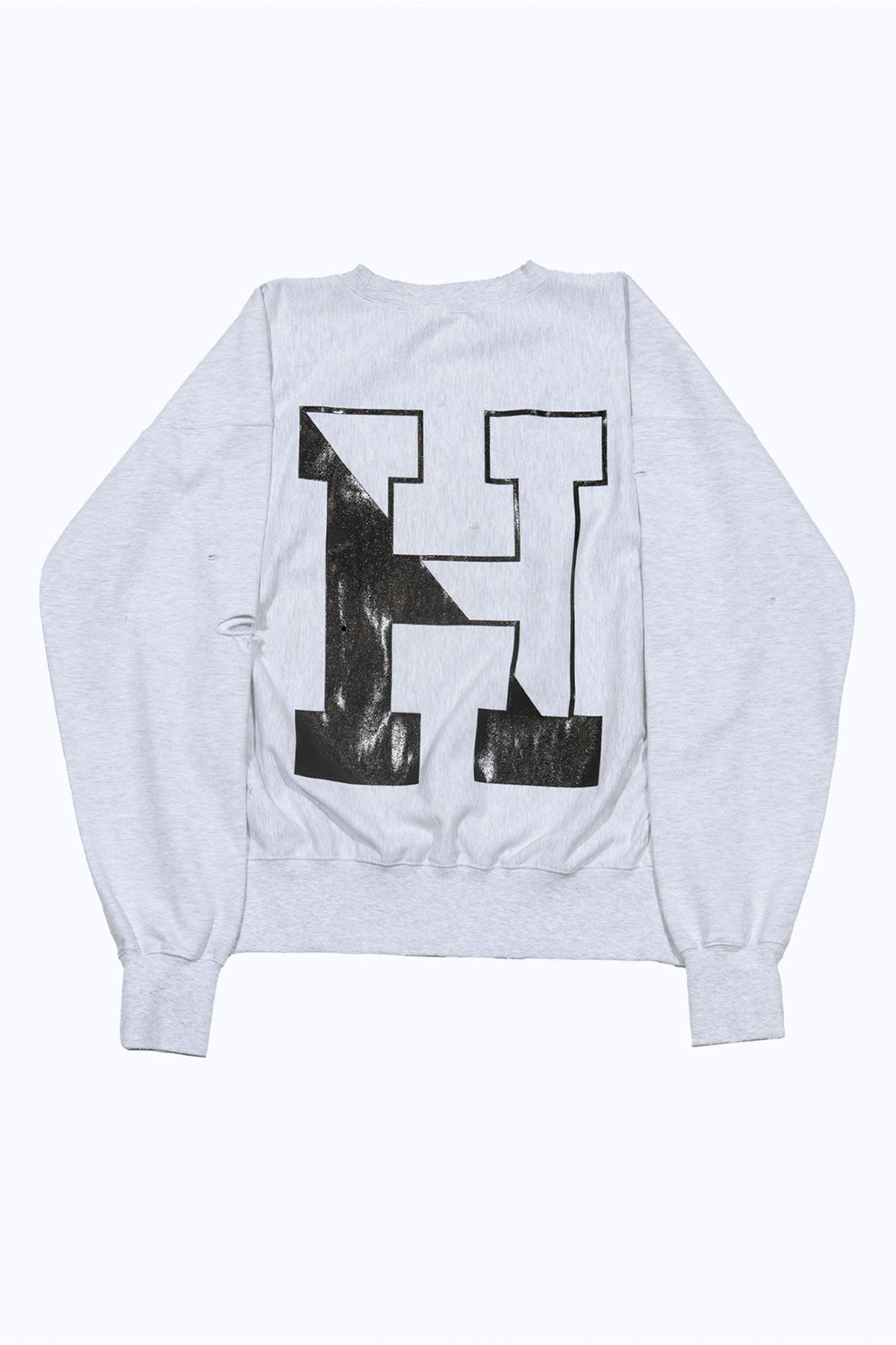 더 긱스(THE GEEKS) Hale college sweat shirt - M.grey