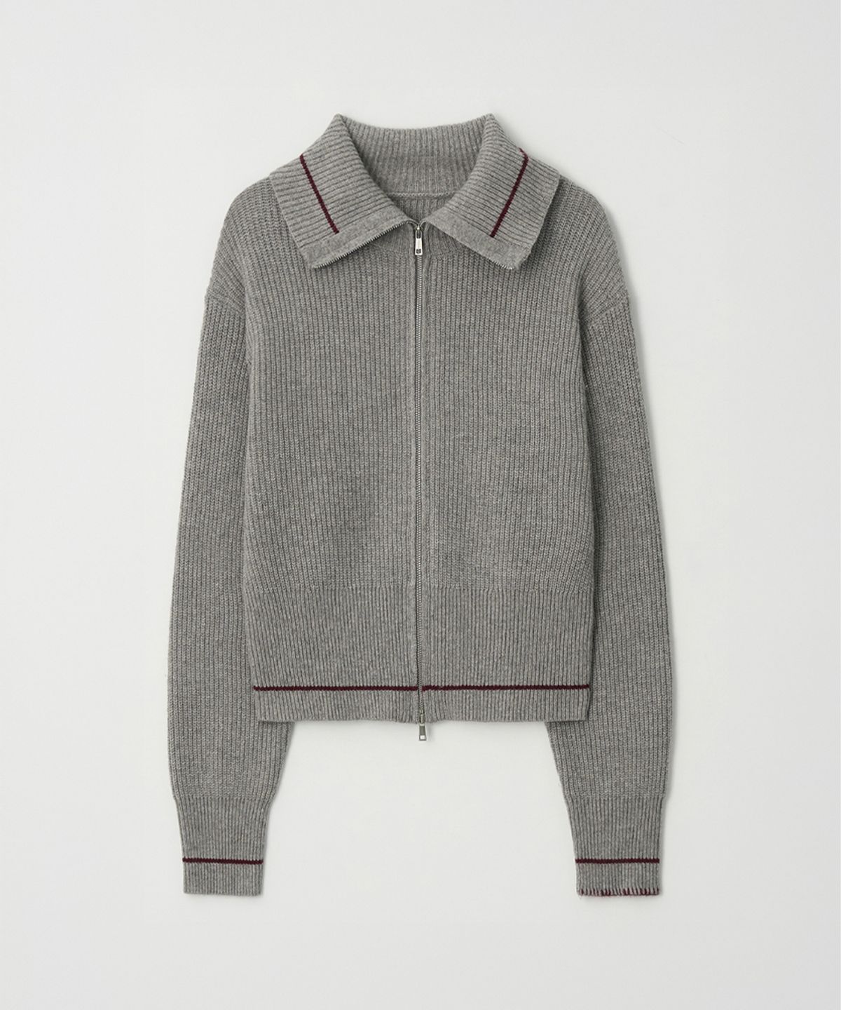알엠알엔(RMRN) 2-WAY WOOL ZIP-UP KNIT