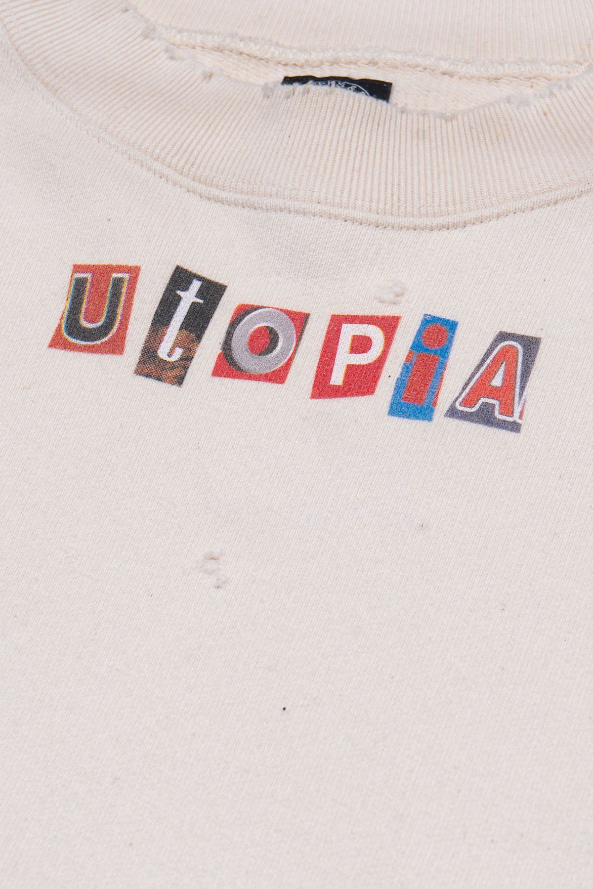 더 긱스(THE GEEKS) Utopia sweat shirt - Natural