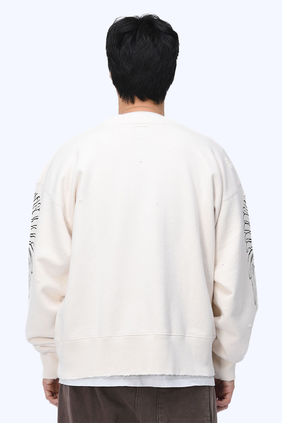 더 긱스(THE GEEKS) Utopia sweat shirt - Natural