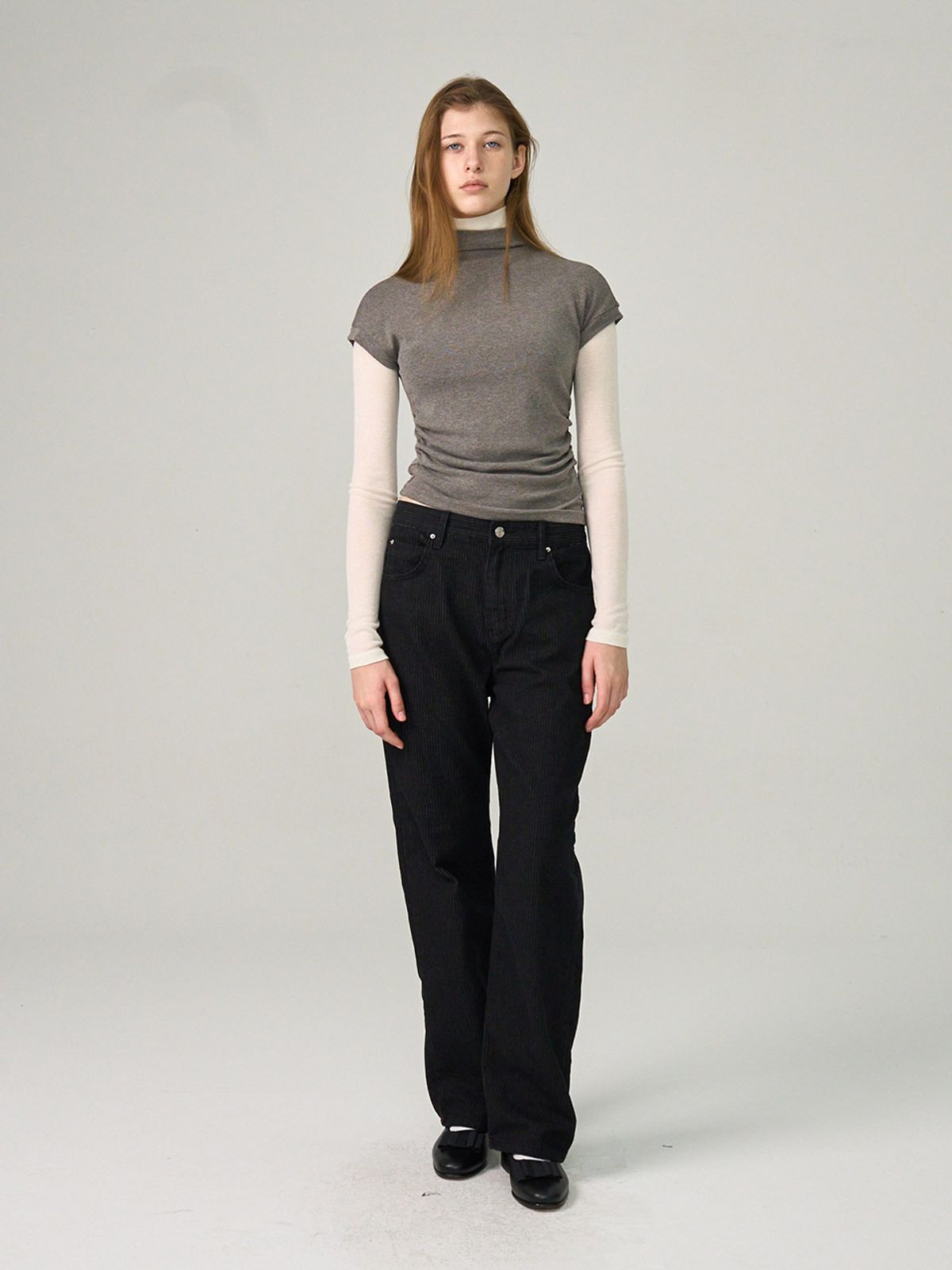 헌치(HUNCH) Striped Corduroy Pants