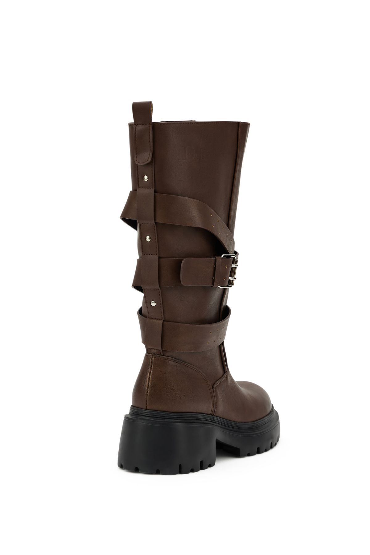 다이닛(DEINET) WILD BUCKLE BOOTS IN BROWN