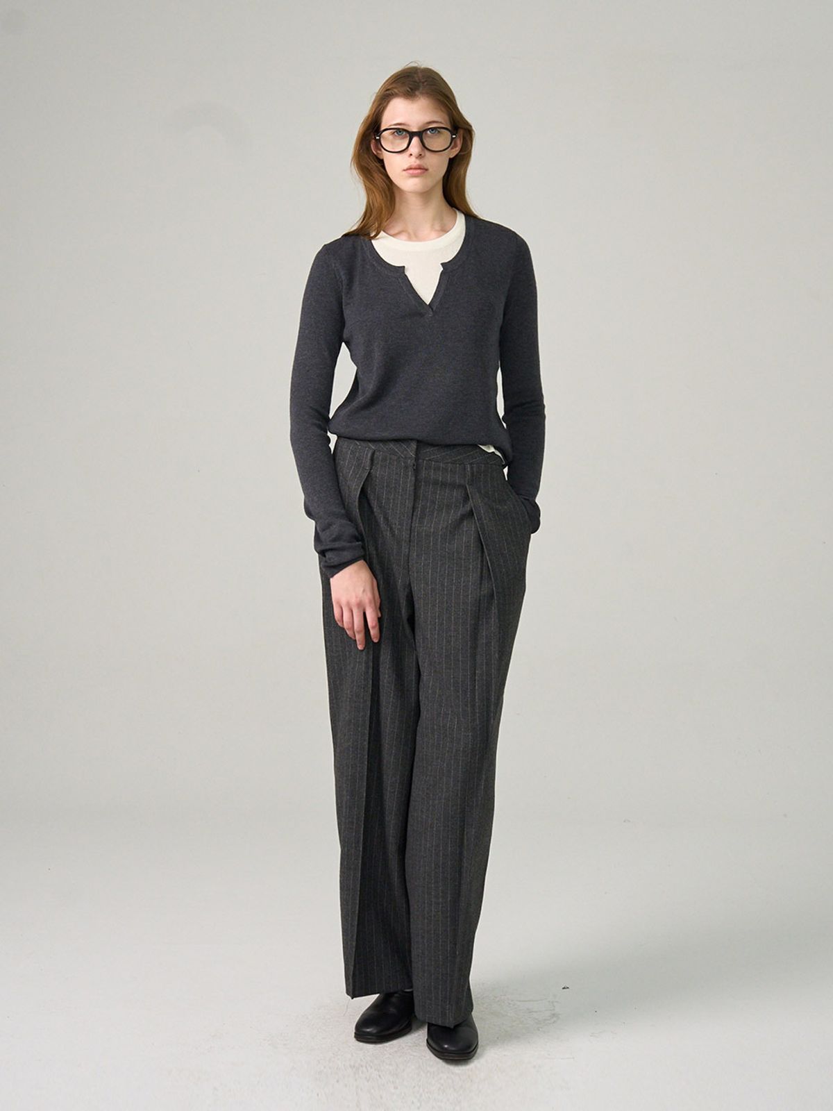 헌치(HUNCH) Layered Detail Knitwear