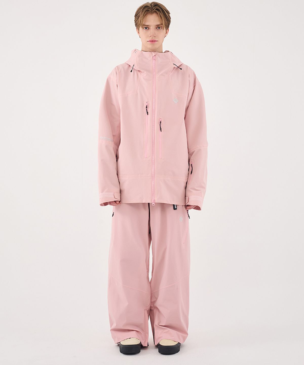 돌아우터웨어(DOLL OUTERWEAR) 2526 이보크 자켓(3L)&팬츠 세트 PINK  남녀공용