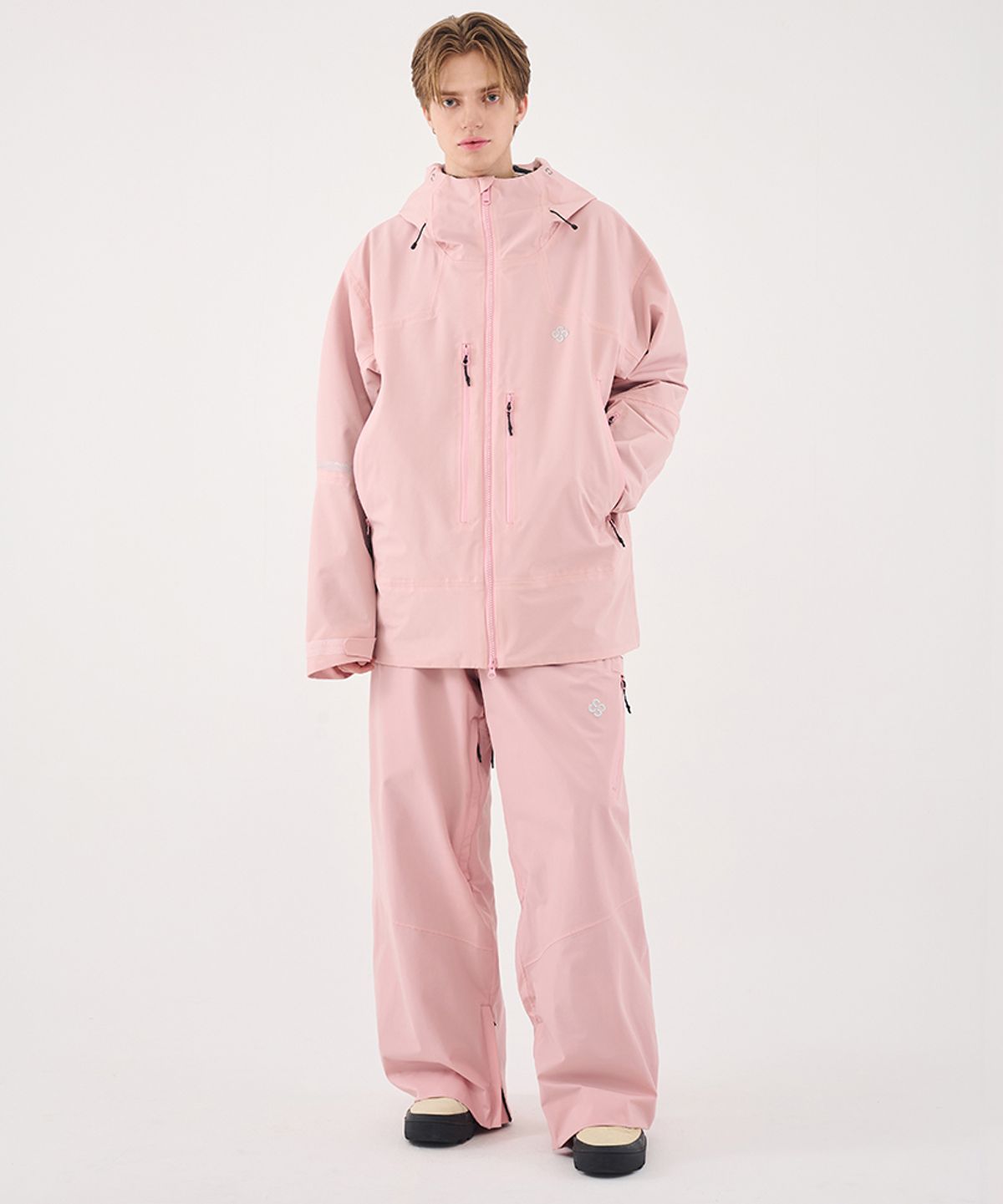 돌아우터웨어(DOLL OUTERWEAR) 2526 이보크 자켓(3L)&팬츠 세트 PINK  남녀공용
