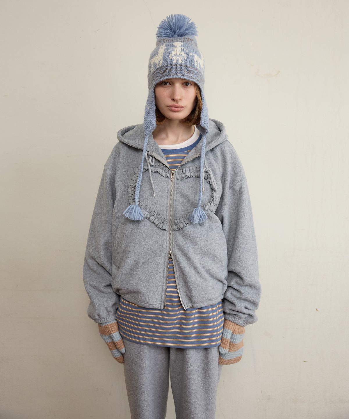 펀프롬펀(FUNFROMFUN) Nomad Handmade Earmuff, Blue