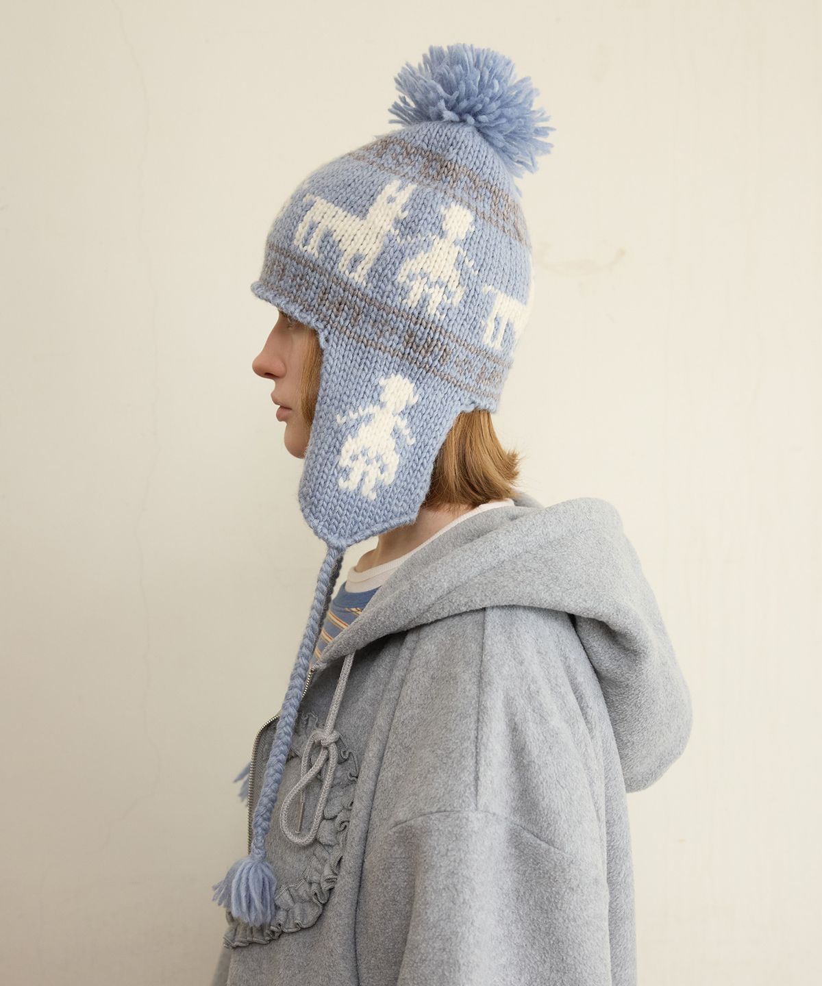 펀프롬펀(FUNFROMFUN) Nomad Handmade Earmuff, Blue