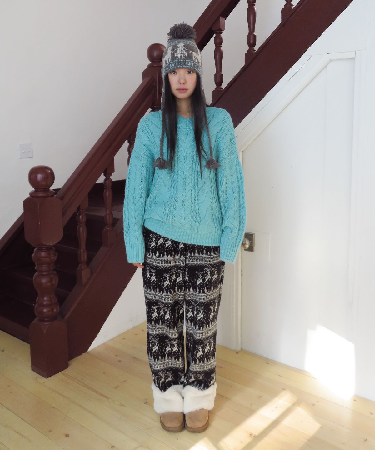 펀프롬펀(FUNFROMFUN) Nomad Handmade Earmuff, Charcoal