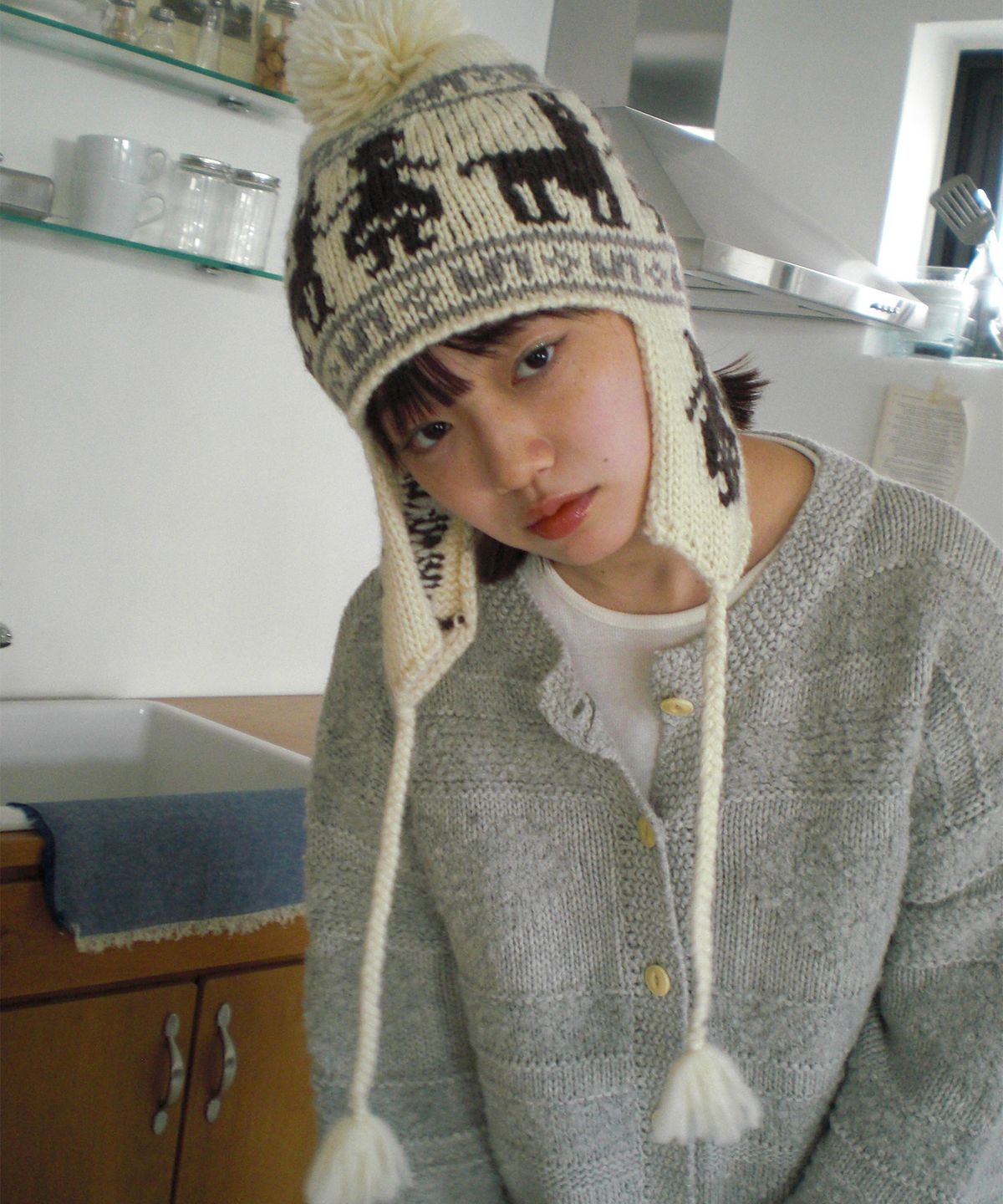 펀프롬펀(FUNFROMFUN) Nomad Handmade Earmuff, Cream