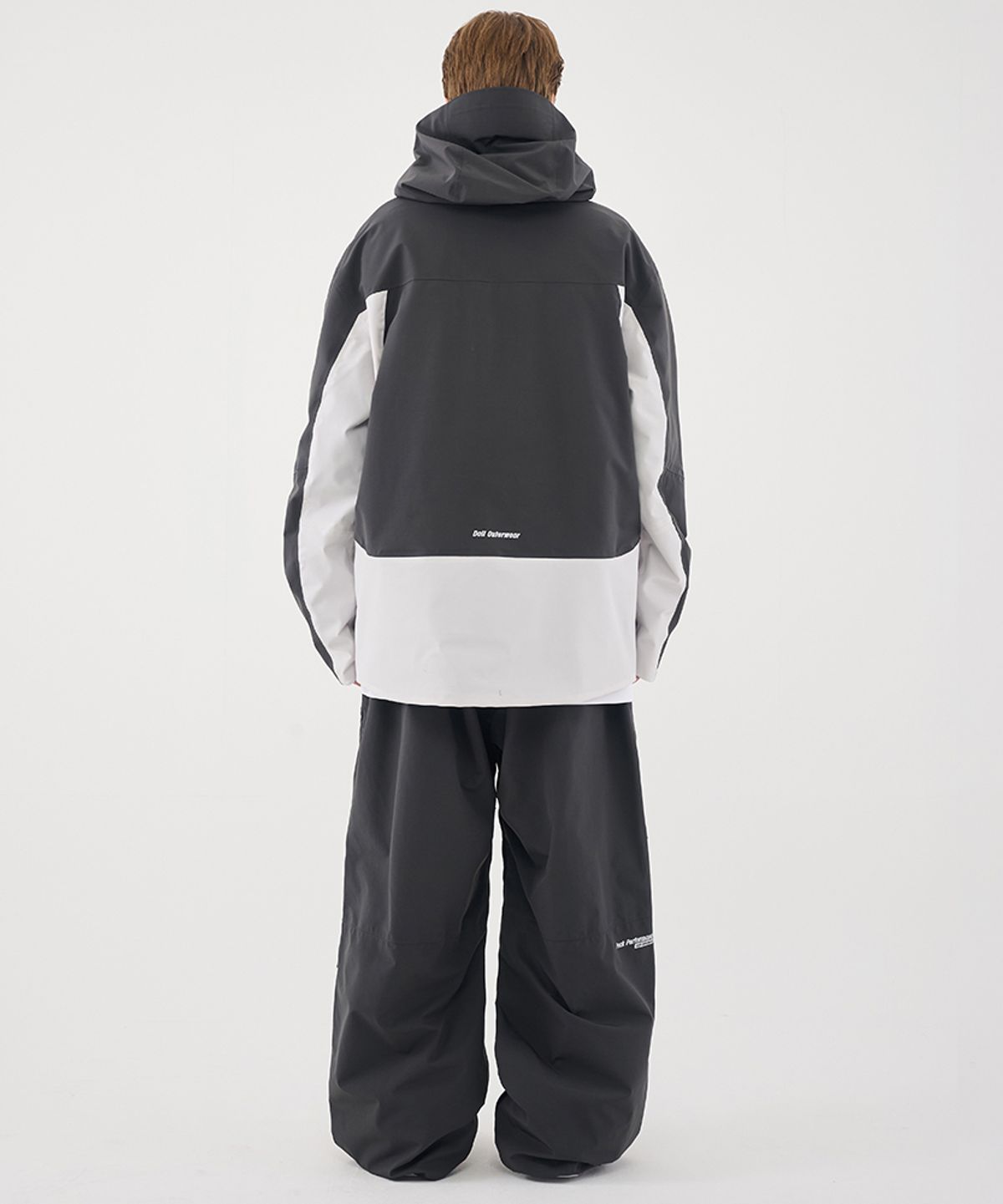 돌아우터웨어(DOLL OUTERWEAR) 2526 시마 자켓(3L)&팬츠 세트 CHACOAL 남녀공용