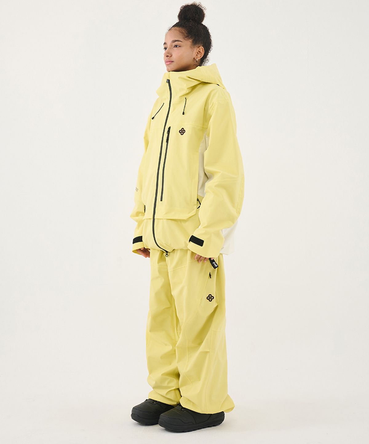 돌아우터웨어(DOLL OUTERWEAR) 2526 시마 자켓(3L)&팬츠 세트 LEMON 남녀공용