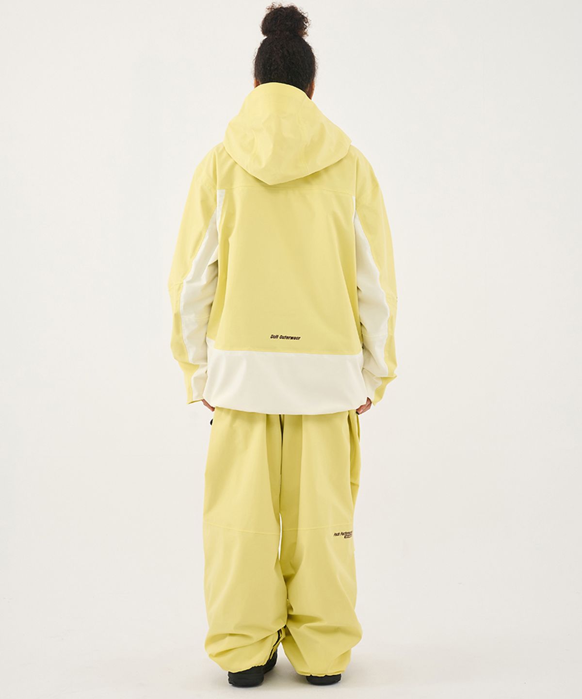 돌아우터웨어(DOLL OUTERWEAR) 2526 시마 자켓(3L)&팬츠 세트 LEMON 남녀공용