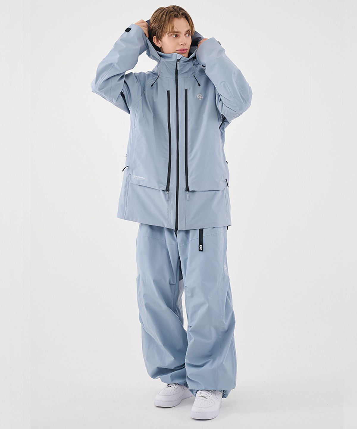 돌아우터웨어(DOLL OUTERWEAR) 2526 브릭 자켓(3L)&팬츠 세트 SLATE 남녀공용