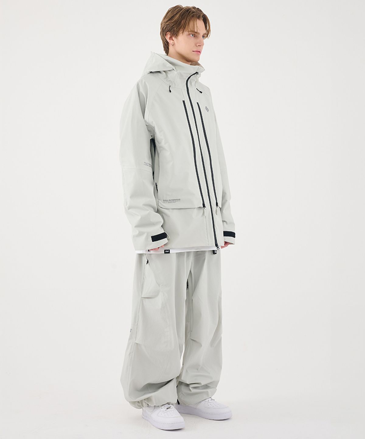 돌아우터웨어(DOLL OUTERWEAR) 2526 브릭 자켓(3L)&팬츠 세트 COOL GRAY 남녀공용
