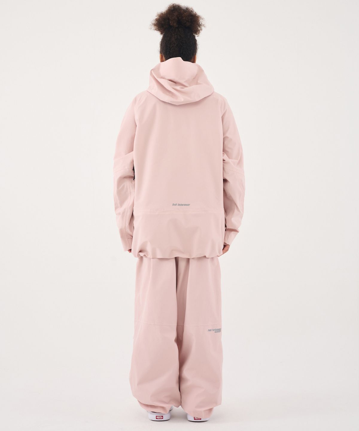 돌아우터웨어(DOLL OUTERWEAR) 2526 브릭 자켓(3L)&팬츠 세트 BABY PINK 남녀공용