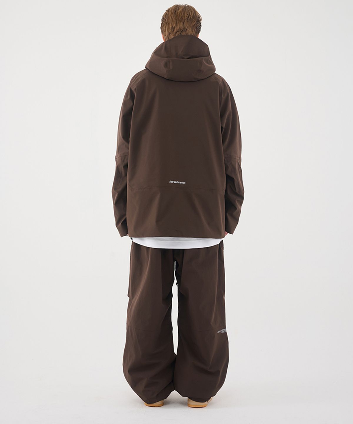 돌아우터웨어(DOLL OUTERWEAR) 2526 브릭 자켓(3L)&팬츠 세트 DARK CHOCO 남녀공용