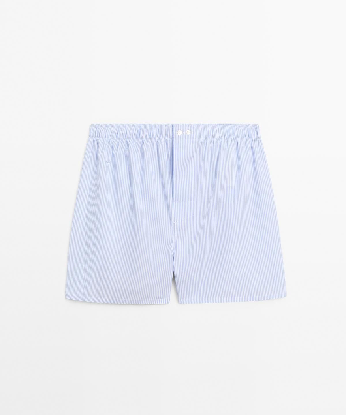마시모두띠(MASSIMO DUTTI) 100% 코튼 스트라이프 팬티