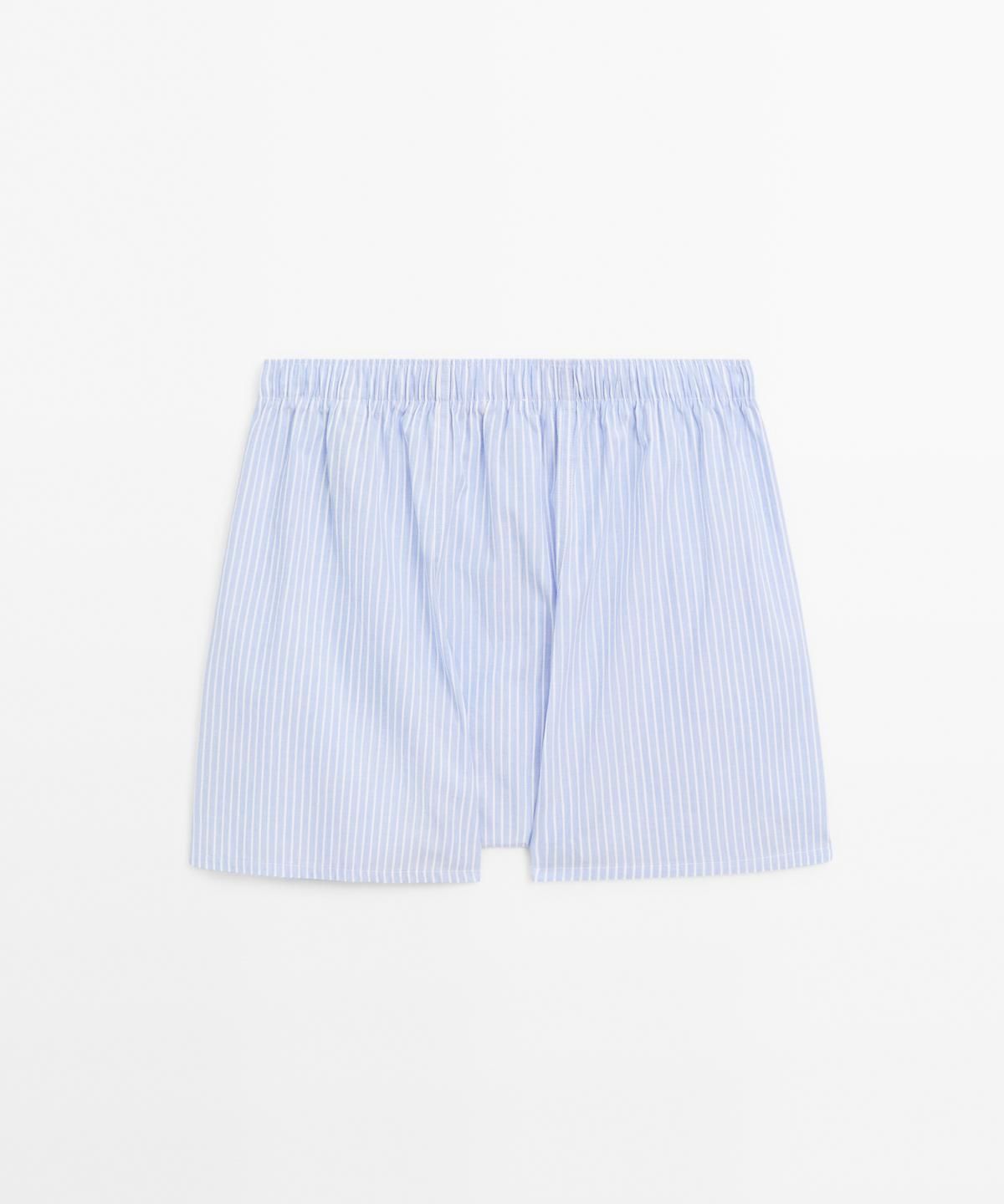 마시모두띠(MASSIMO DUTTI) 100% 코튼 스트라이프 팬티
