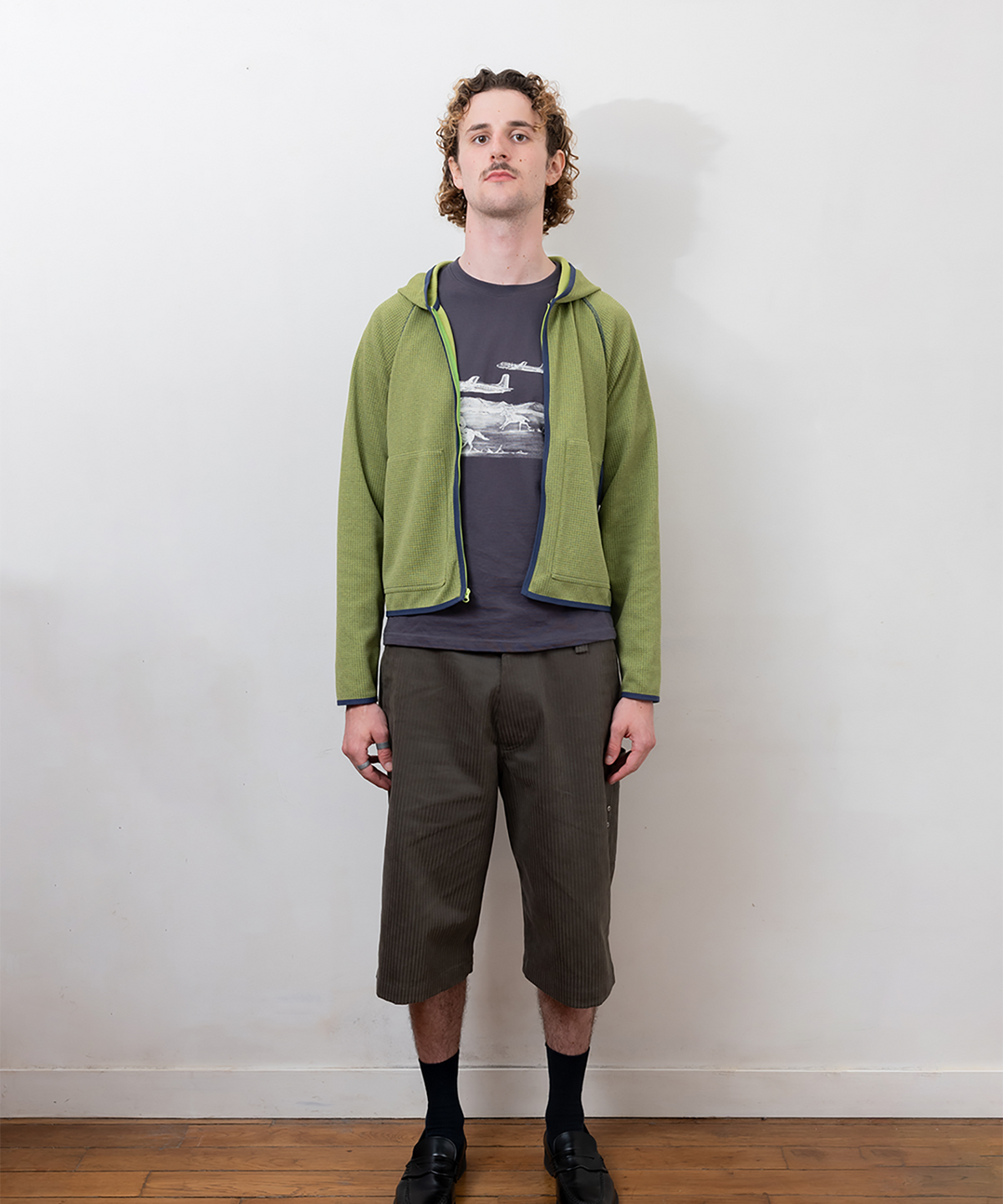 파버(FABEUR) CARPENTER CARGO SHORTS (KHAKI)
