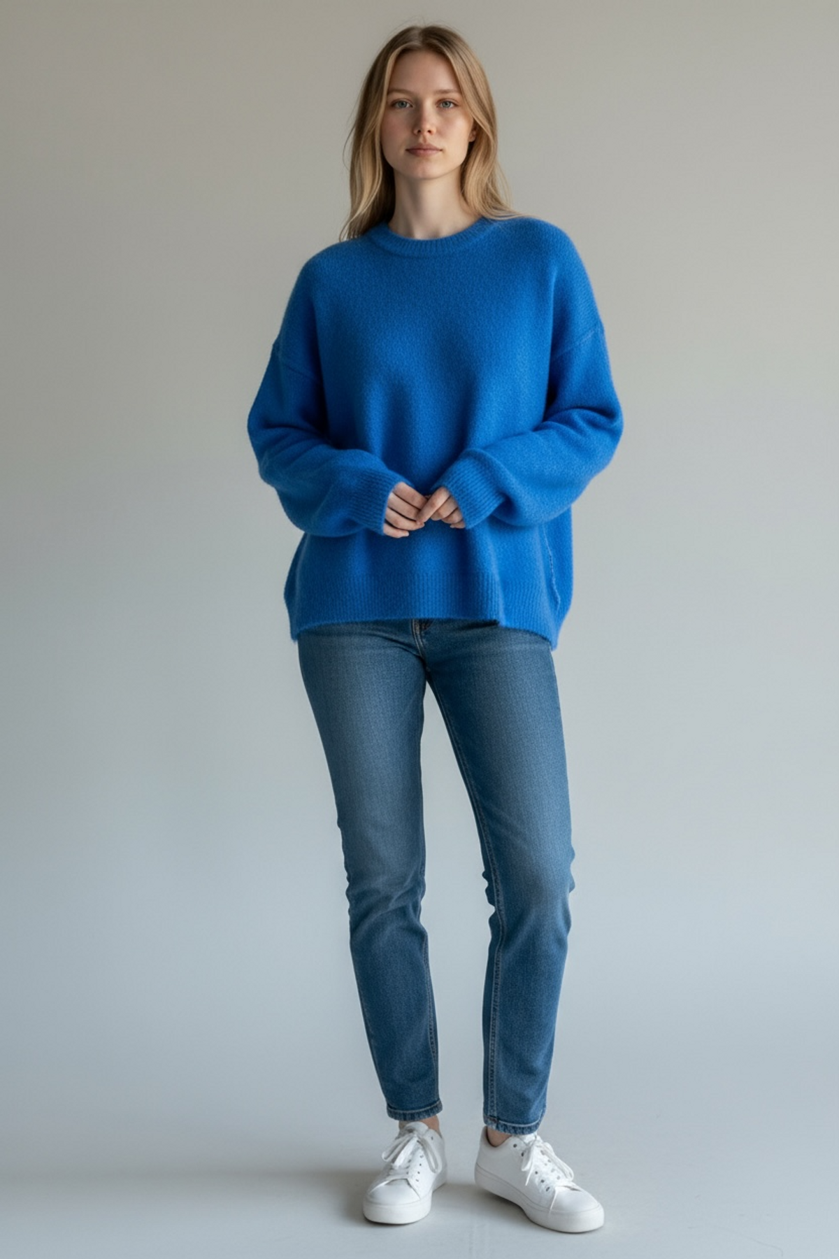 본슬리피(BORN SLIPPY) Everyday Soft Cozy Knit (Blue)