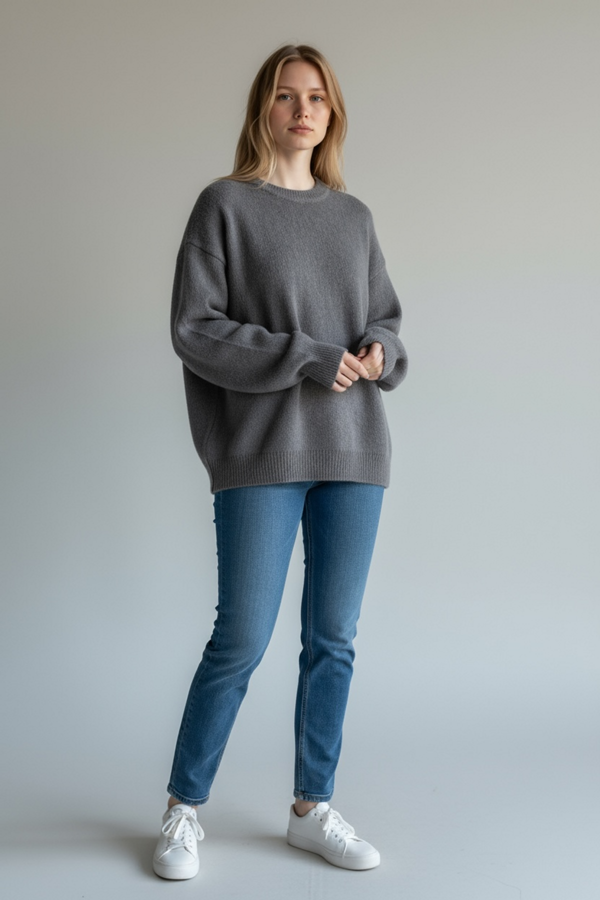 본슬리피(BORN SLIPPY) Everyday Soft Cozy Knit (Gray)
