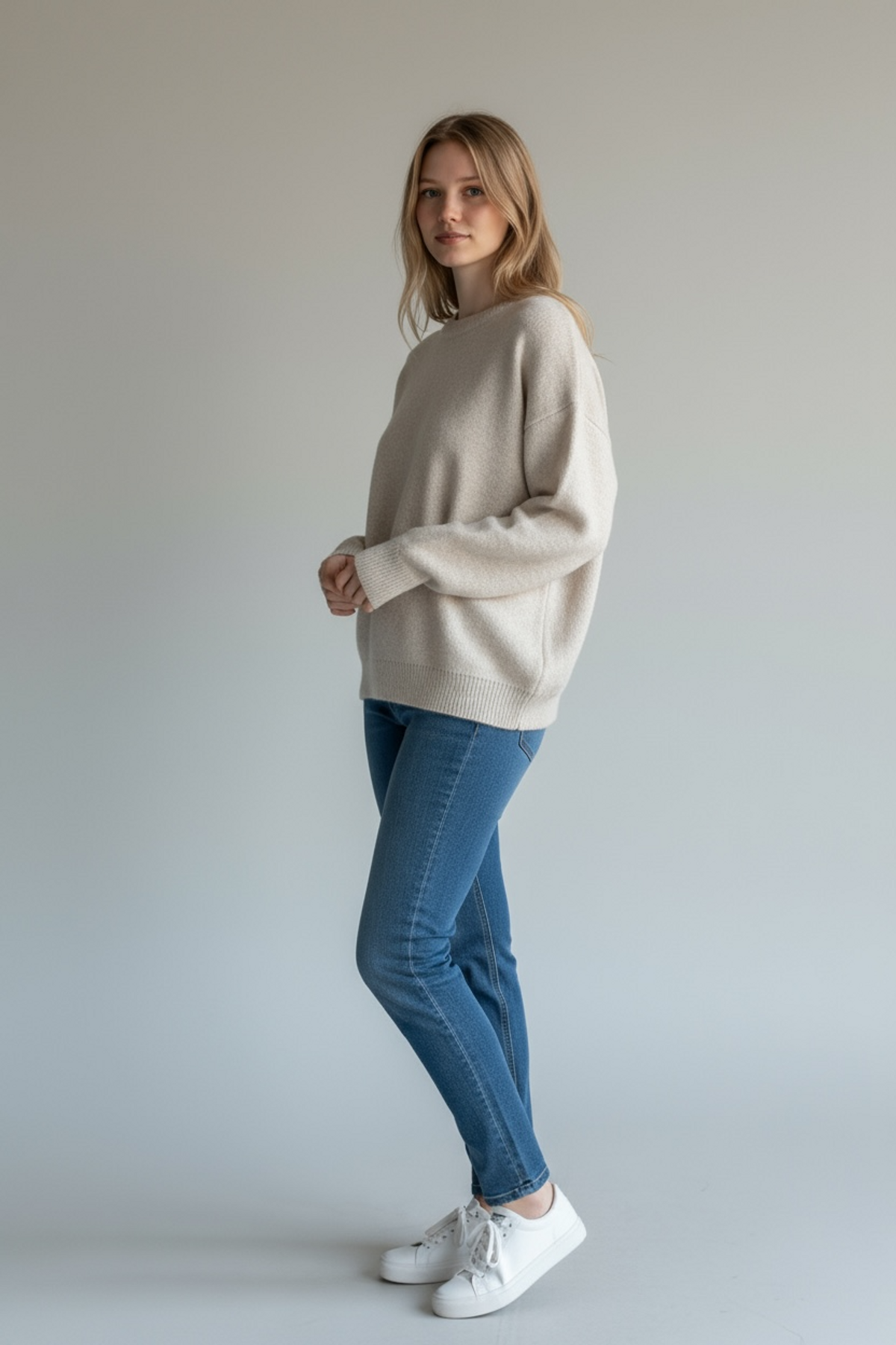 본슬리피(BORN SLIPPY) Everyday Soft Cozy Knit (Ivory)