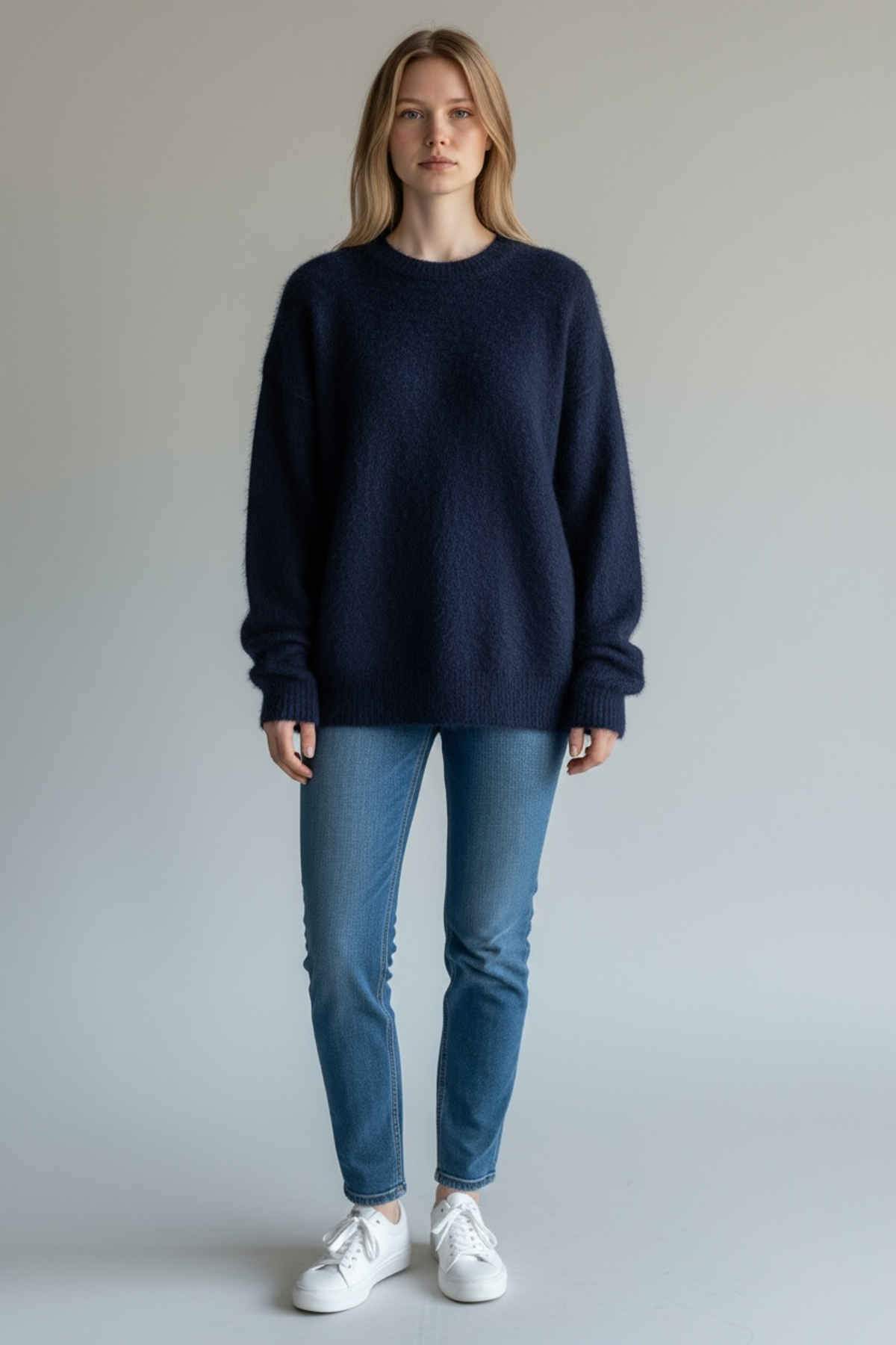본슬리피(BORN SLIPPY) Everyday Soft Cozy Knit (Navy)