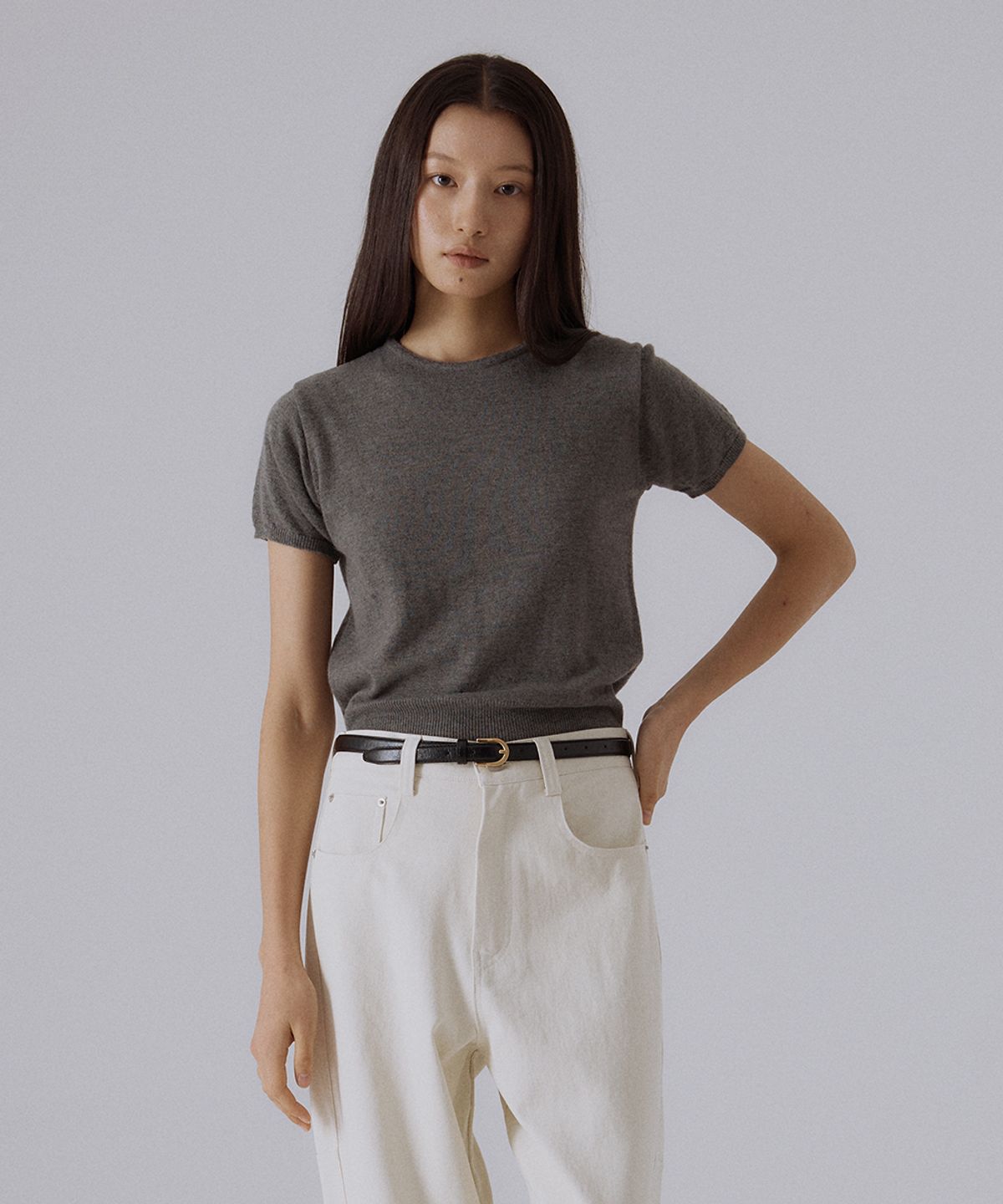 실른(SILN) Ever wool knit (GREY)