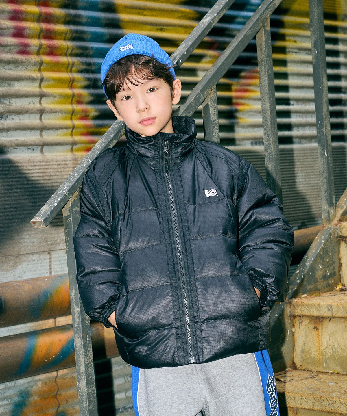 브라운브레스 키즈(BROWNBREATH KIDS) KIDS TAG LIGHT PADDING JUMPER _3COLOR