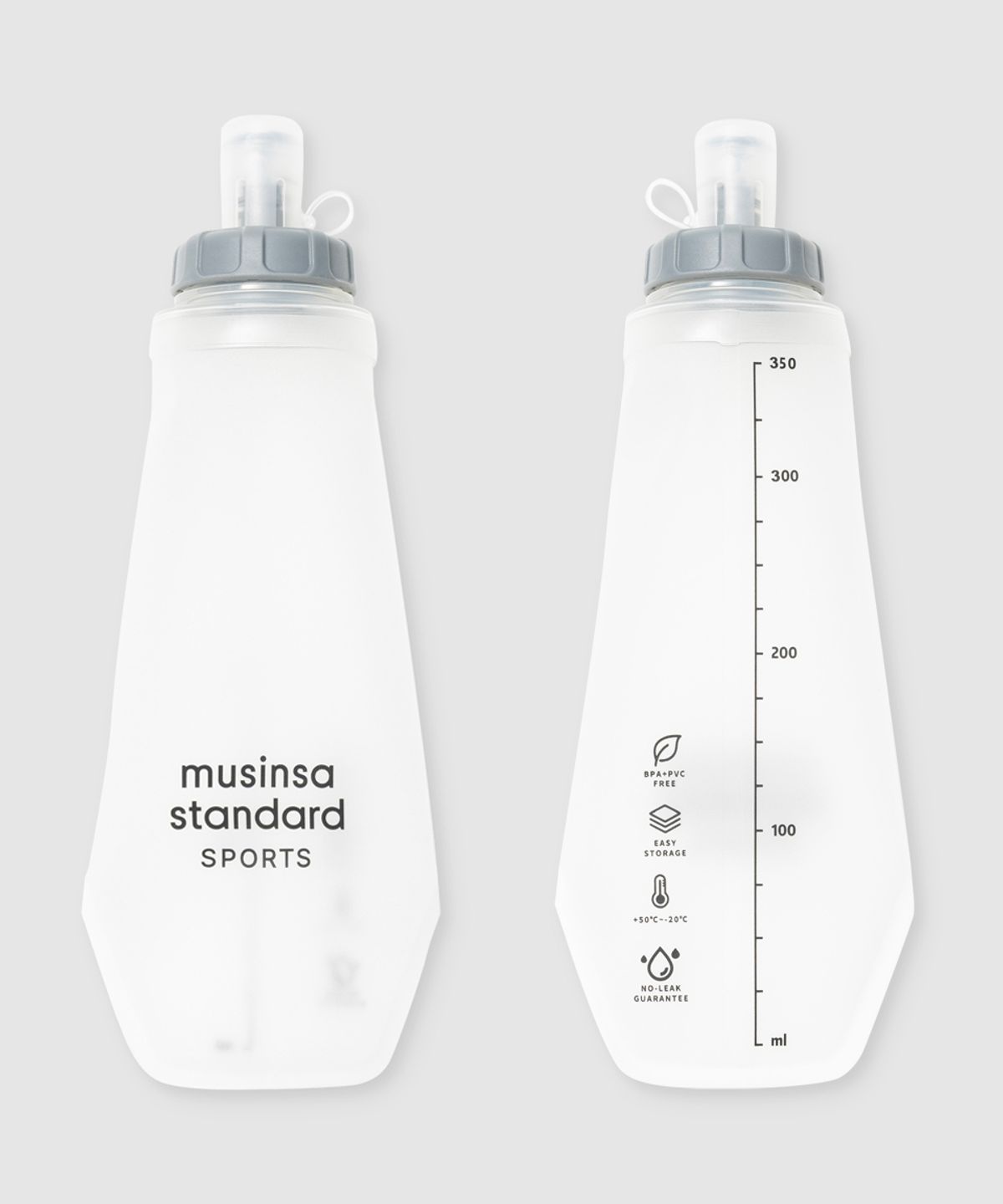 무신사 스탠다드 스포츠(MUSINSA STANDARD SPORTS) 러닝 소프트 플라스크 350ml