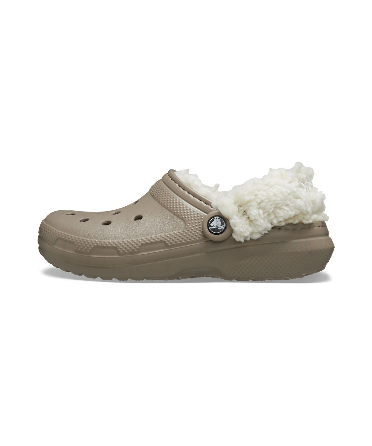 크록스(CROCS) 클래식 플리스 라인드 클로그(플리스 스트랩) - 머슈룸 / 211396-195