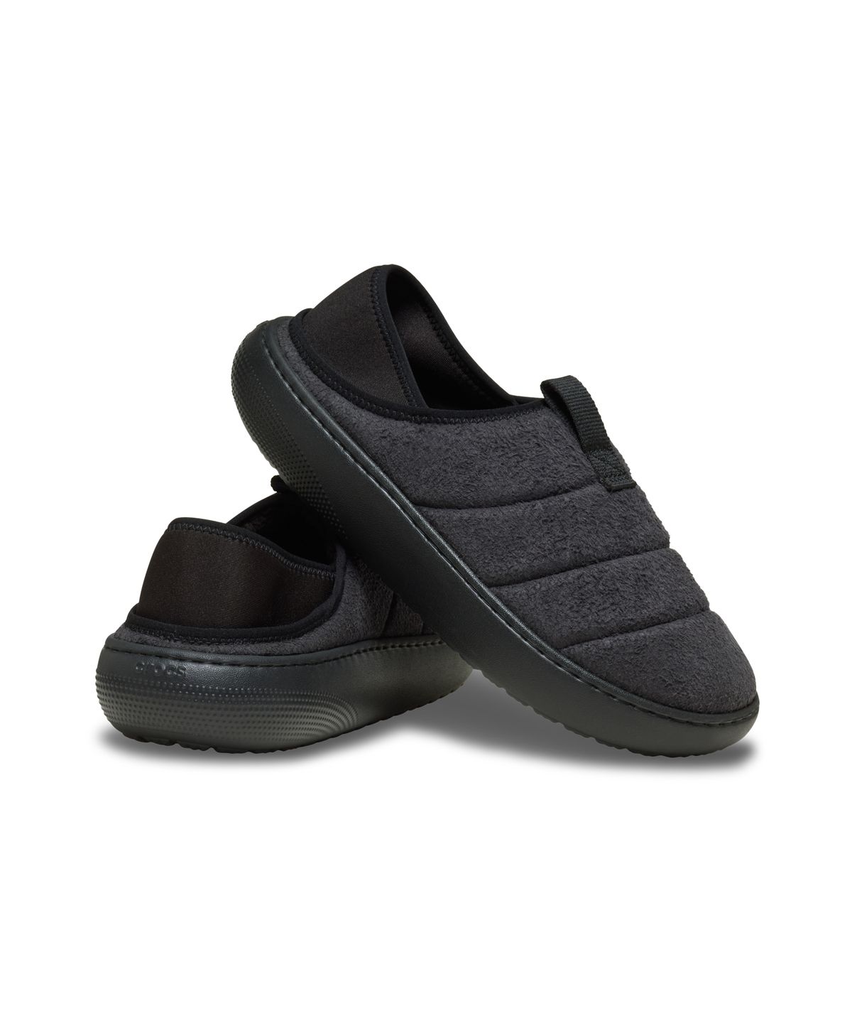 크록스(CROCS) 클래식 스웨이드 모크 - 블랙 / 212097-001