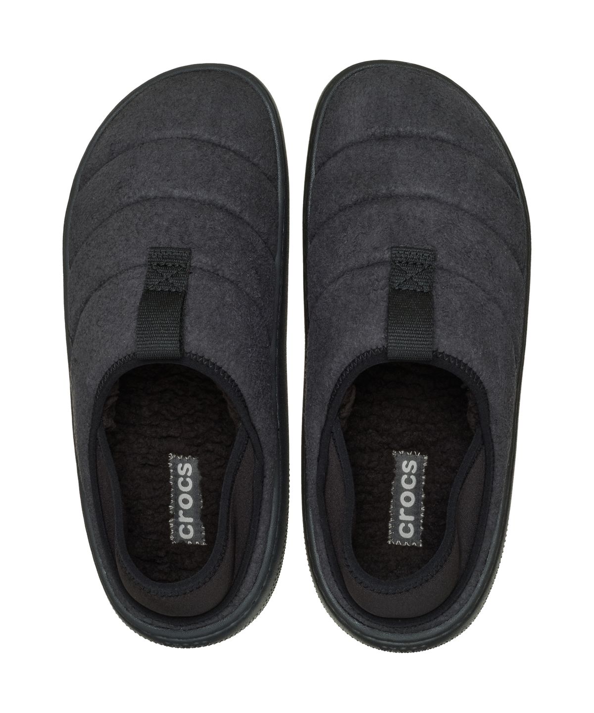 크록스(CROCS) 클래식 스웨이드 모크 - 블랙 / 212097-001