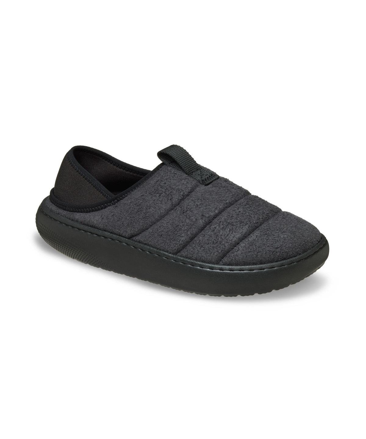 크록스(CROCS) 클래식 스웨이드 모크 - 블랙 / 212097-001