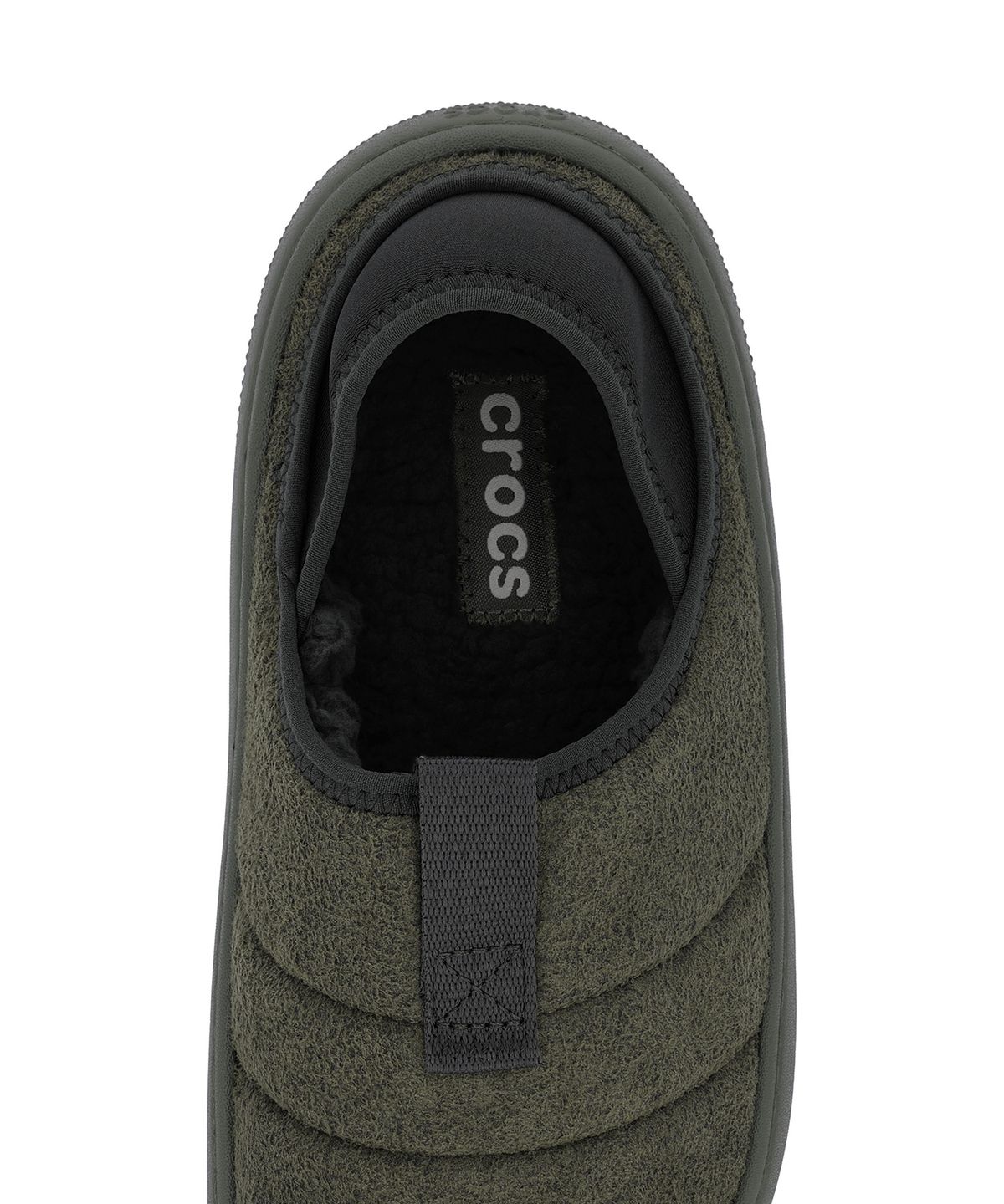 크록스(CROCS) 클래식 스웨이드 모크 - 아미 그린 / 212097-309
