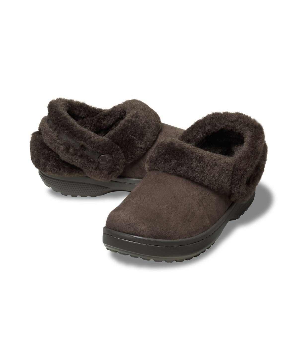 크록스(CROCS) 클래식 언퍼게터블 스웨이드 클로그 - 에스프레소 / 212106-206
