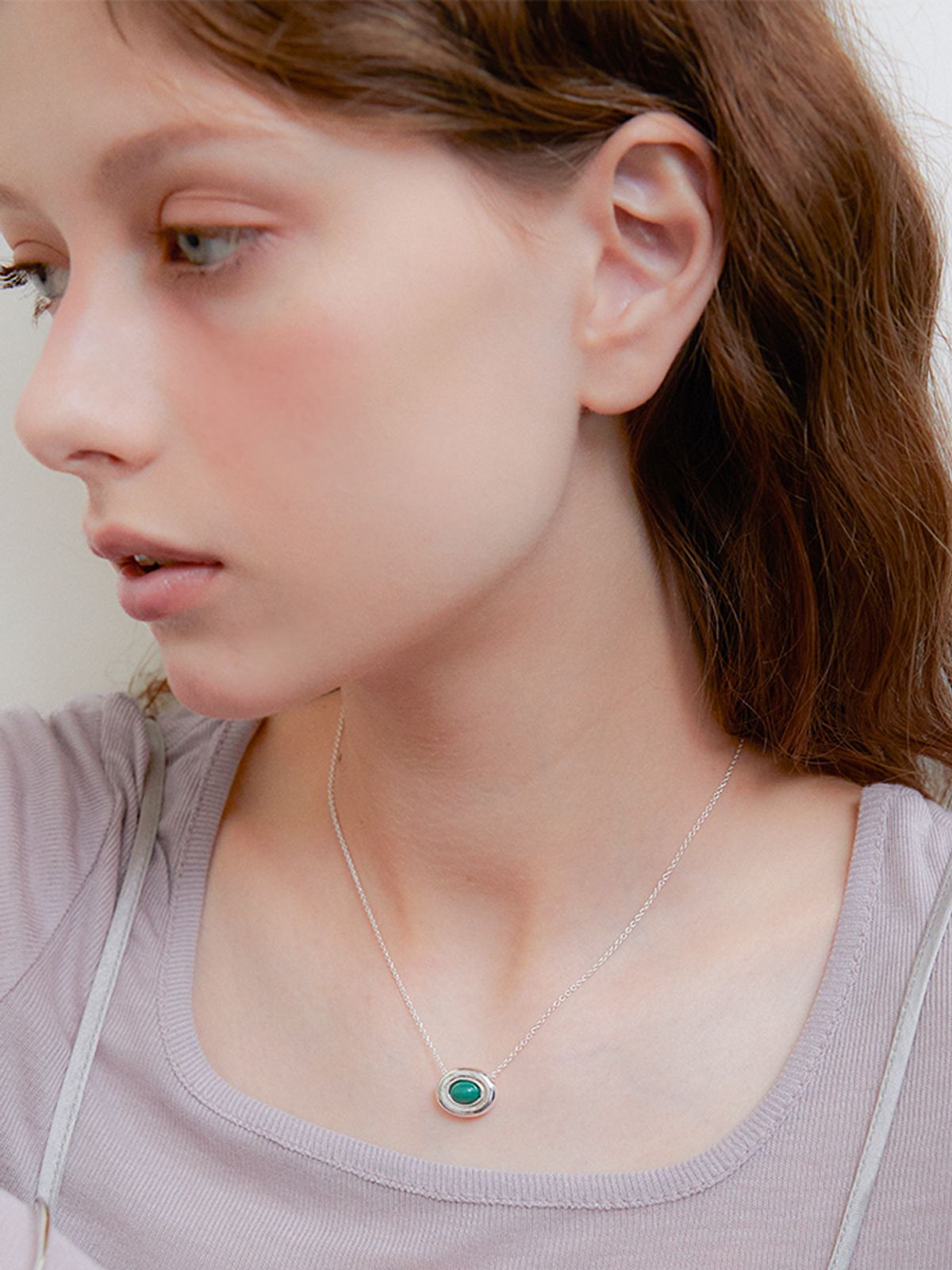 겟미블링(GETMEBLING) Simple Ring Necklace