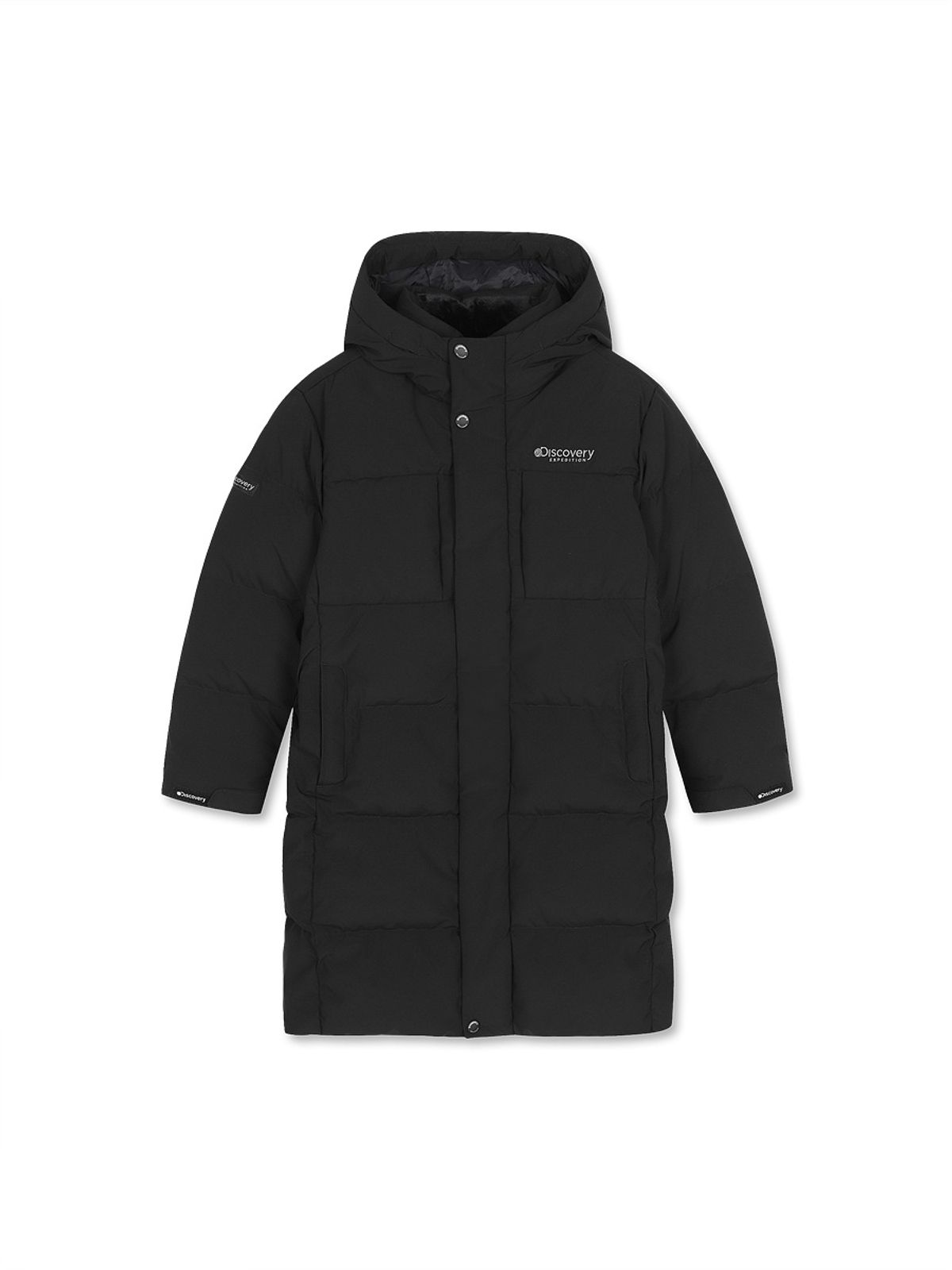 디스커버리 키즈(DISCOVERY KIDS) 패밀리 레스터G 구스다운 롱패딩 (BLACK)