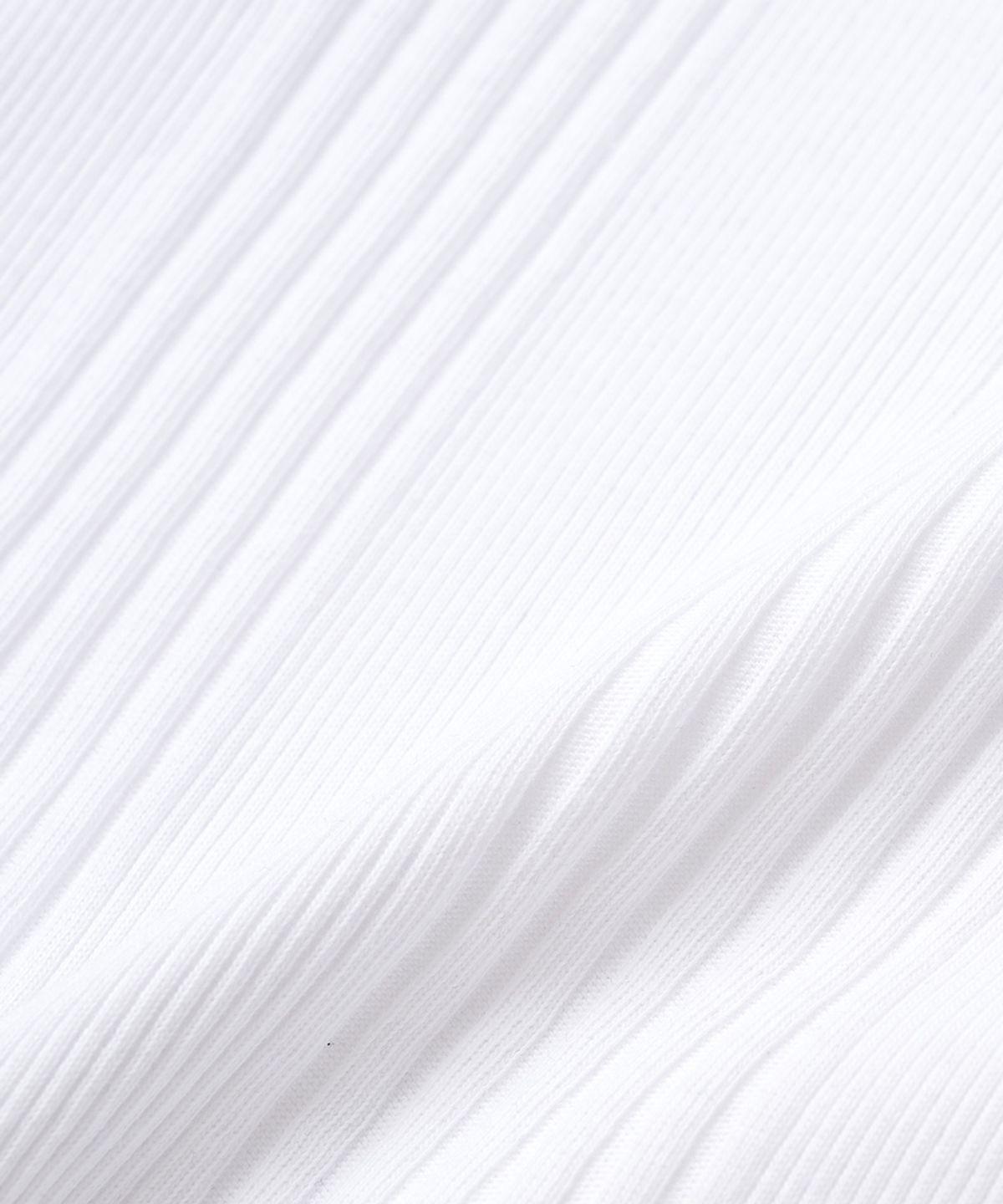 엑스오엑스(XOX) 리브드 헨리넥 긴팔 티셔츠[WHITE]